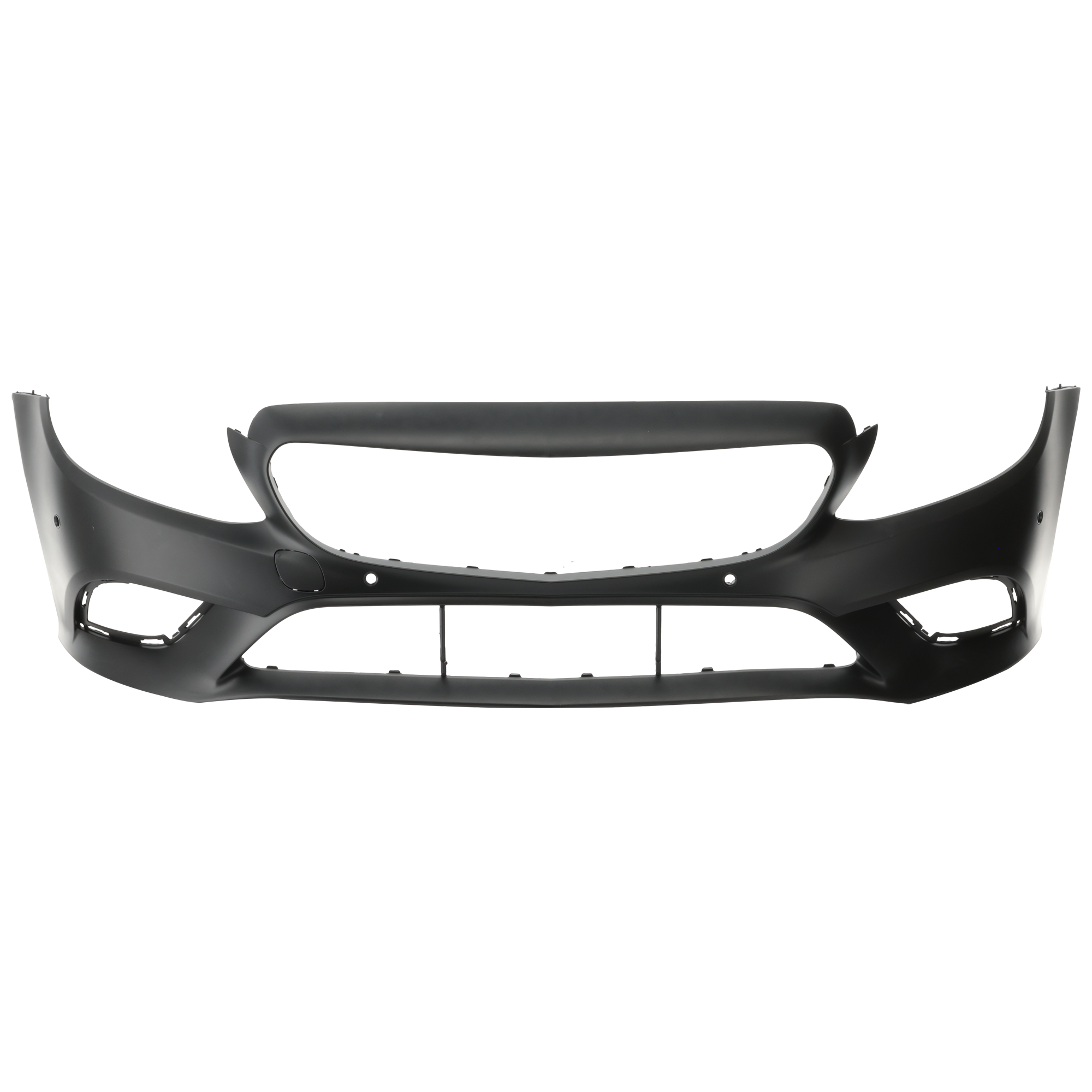 AM C300-19-22 FRONT BUMPER COVER Primed Convertible Coupe w o AMG Styling Pkg w Active Park Assist Sensor Holes w o Camera Hole CAPA SKU RM01030096PQ Partslink MB1000594C OEM 20588090029999