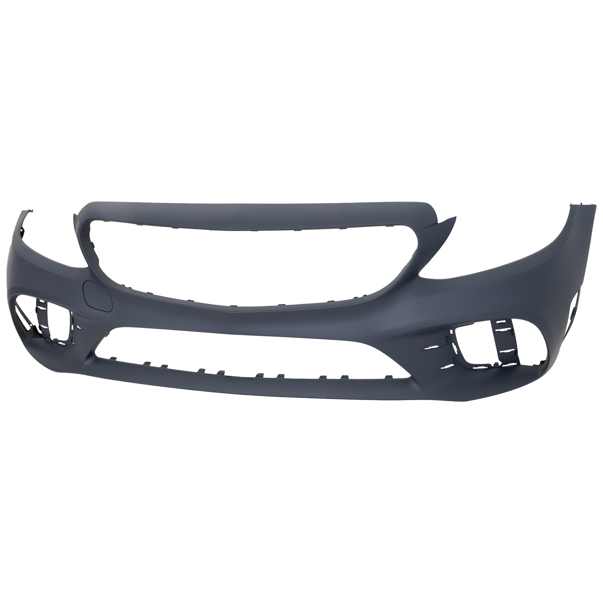 AM C300-19-22 FRONT BUMPER COVER Primed Convertible Coupe Sedan w AMG Styling Pkg w o Active Park Assist Sensor Holes w Camera Hole SKU RM01030098P Partslink MB1000574 OEM 20588024059999