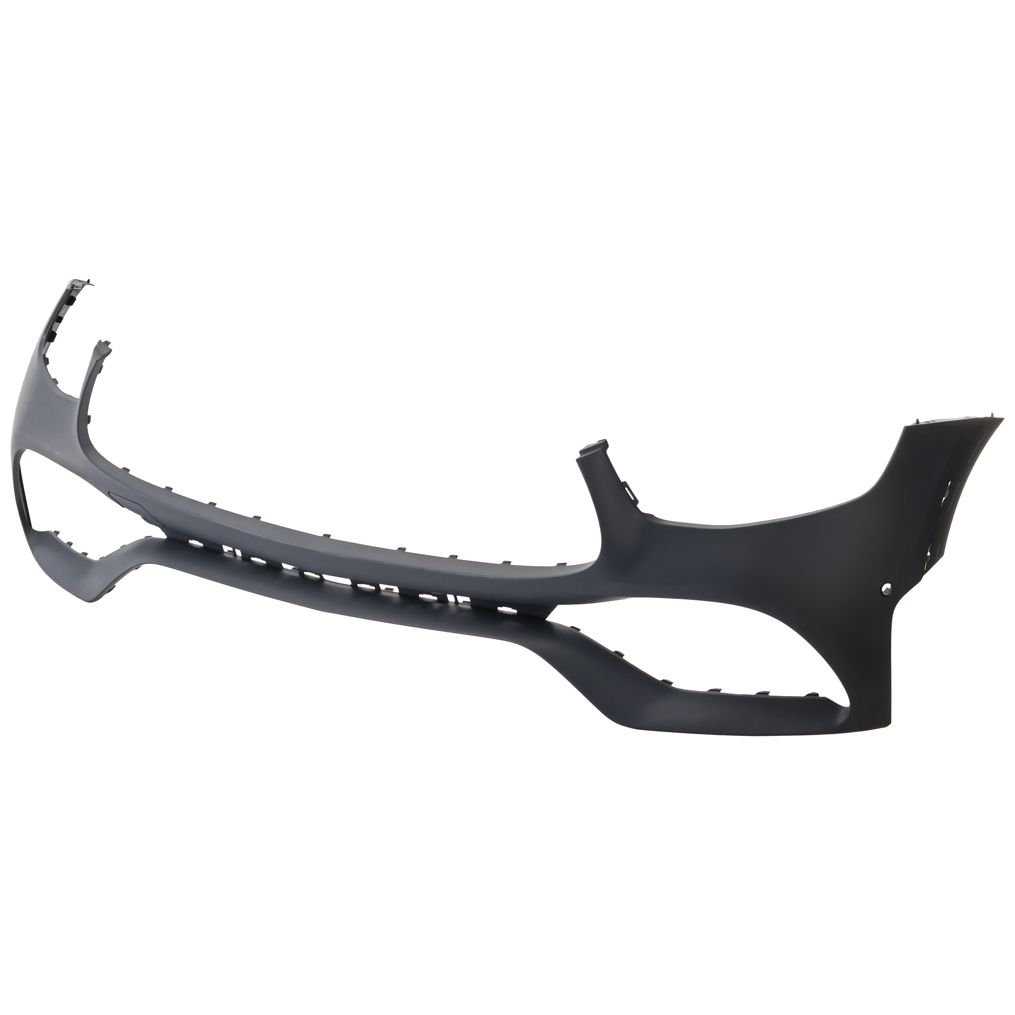 AM GLC300 GLC43-20-22 FRONT BUMPER COVER Primed w AMG Package w Active Park Assist Sensor Holes SKU RM01030122P Partslink MB1000620 OEM 25388559049999