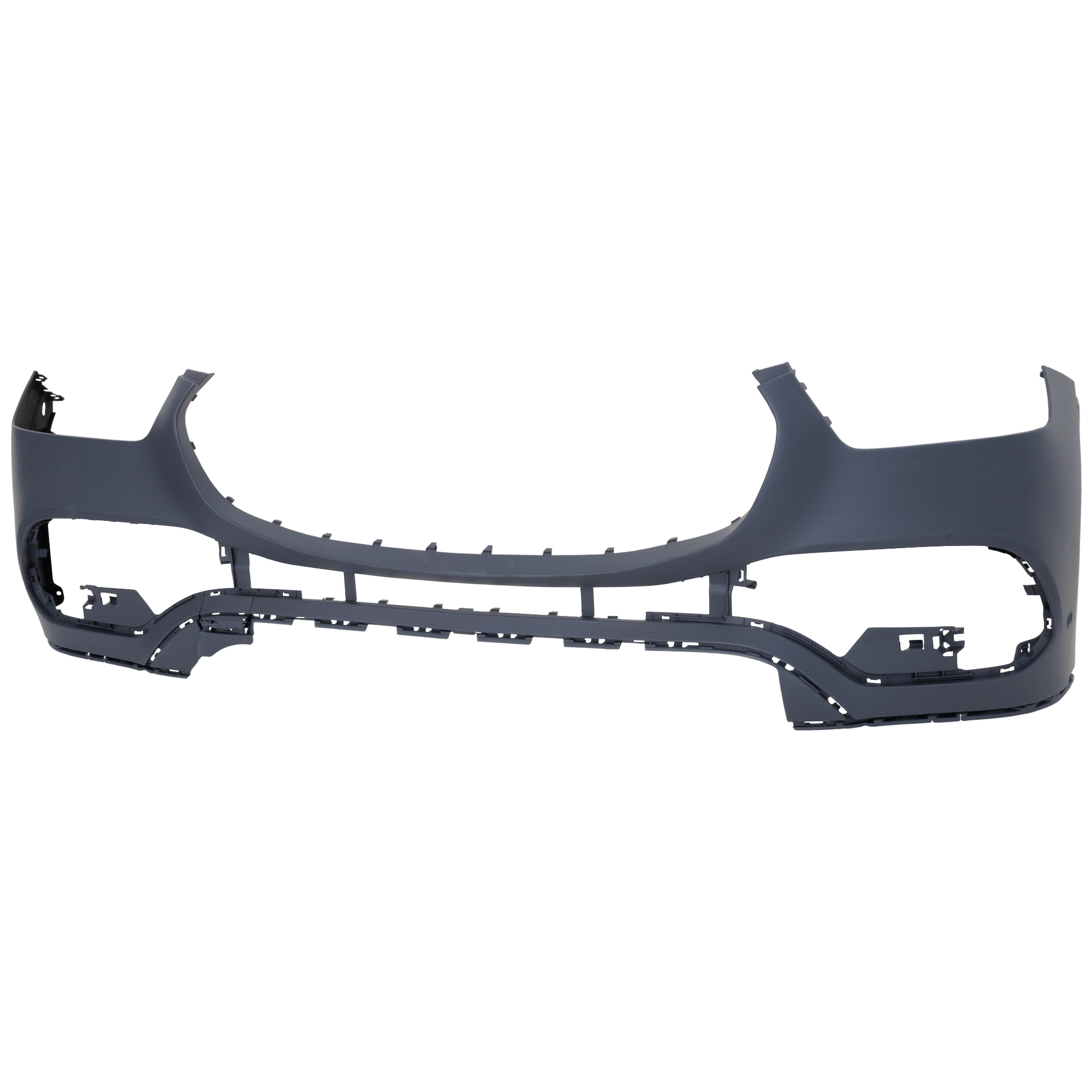 AM GLE350 GLE450-20-23 FRONT BUMPER COVER Upper Primed w Active Park Assisst Sensor Hole w o AMG Styling Pkg w Tow Hook Cover CAPA SKU RM01030138PQ Partslink MB1000623C OEM 16788065009999
