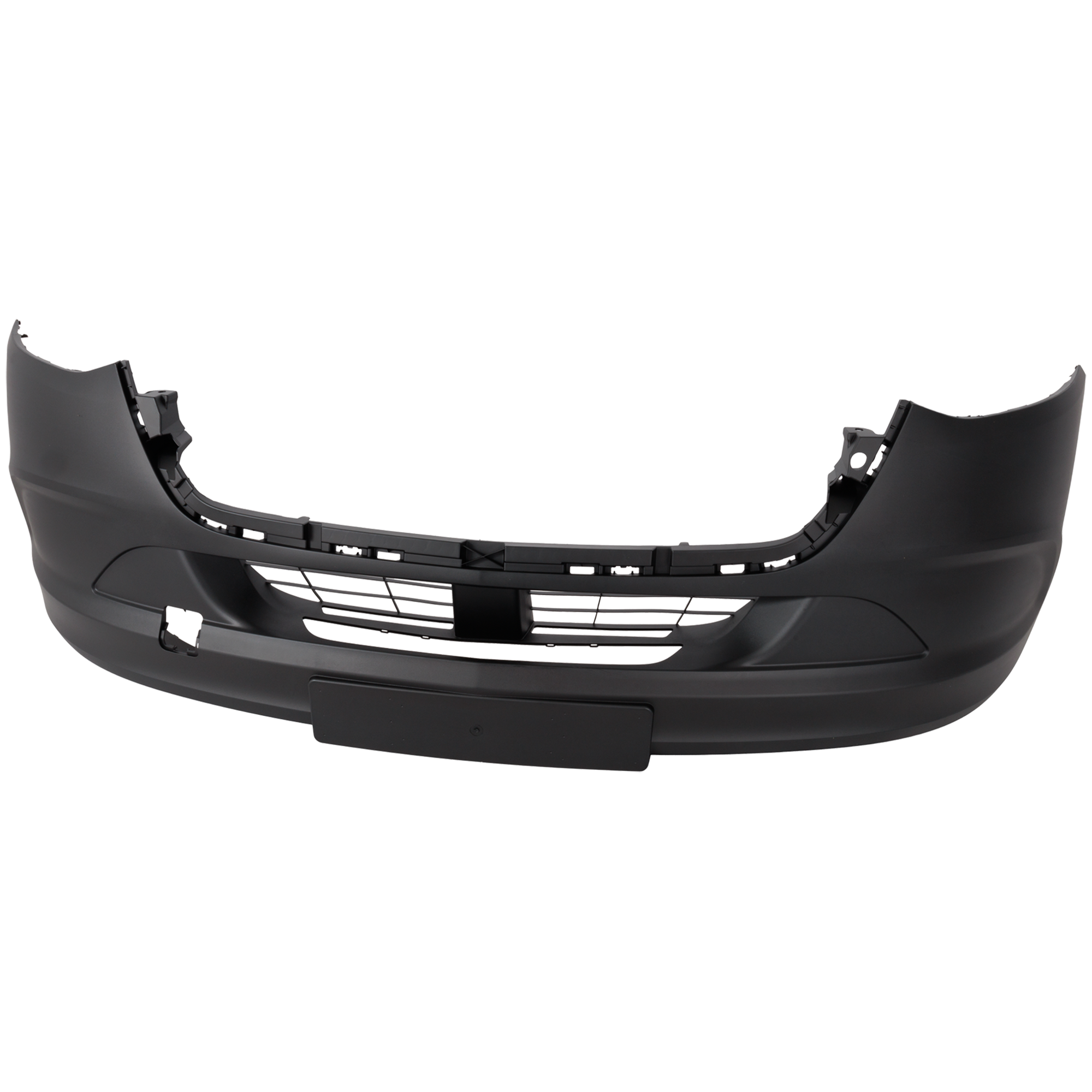 AM SPRINTER 19-22 FRONT BUMPER COVER Primed w o Fog Lamp Holes w o Front View Camera Holes Cargo Passenger Van CAPA SKU RM01030148PQ Partslink MB1000621C OEM 91088594009678