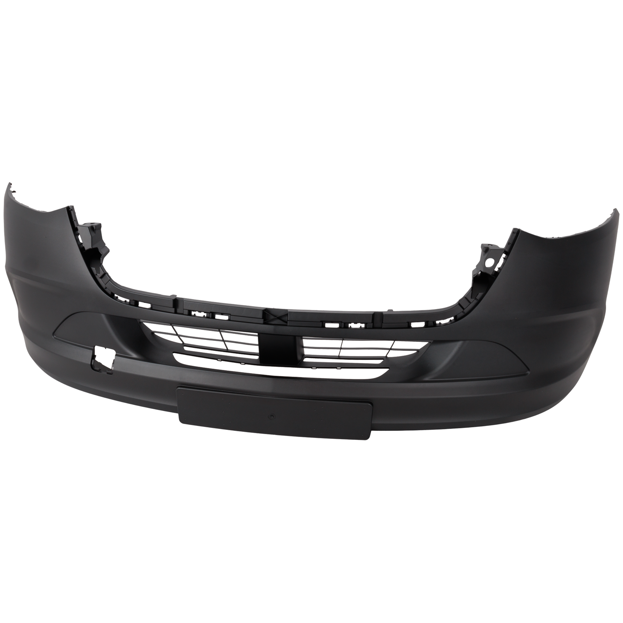 AM SPRINTER 19-22 FRONT BUMPER COVER Primed w o Fog Lamp Holes w o Front View Camera Holes Cargo Passenger Van SKU RM01030148P Partslink MB1000621 OEM 91088594009678