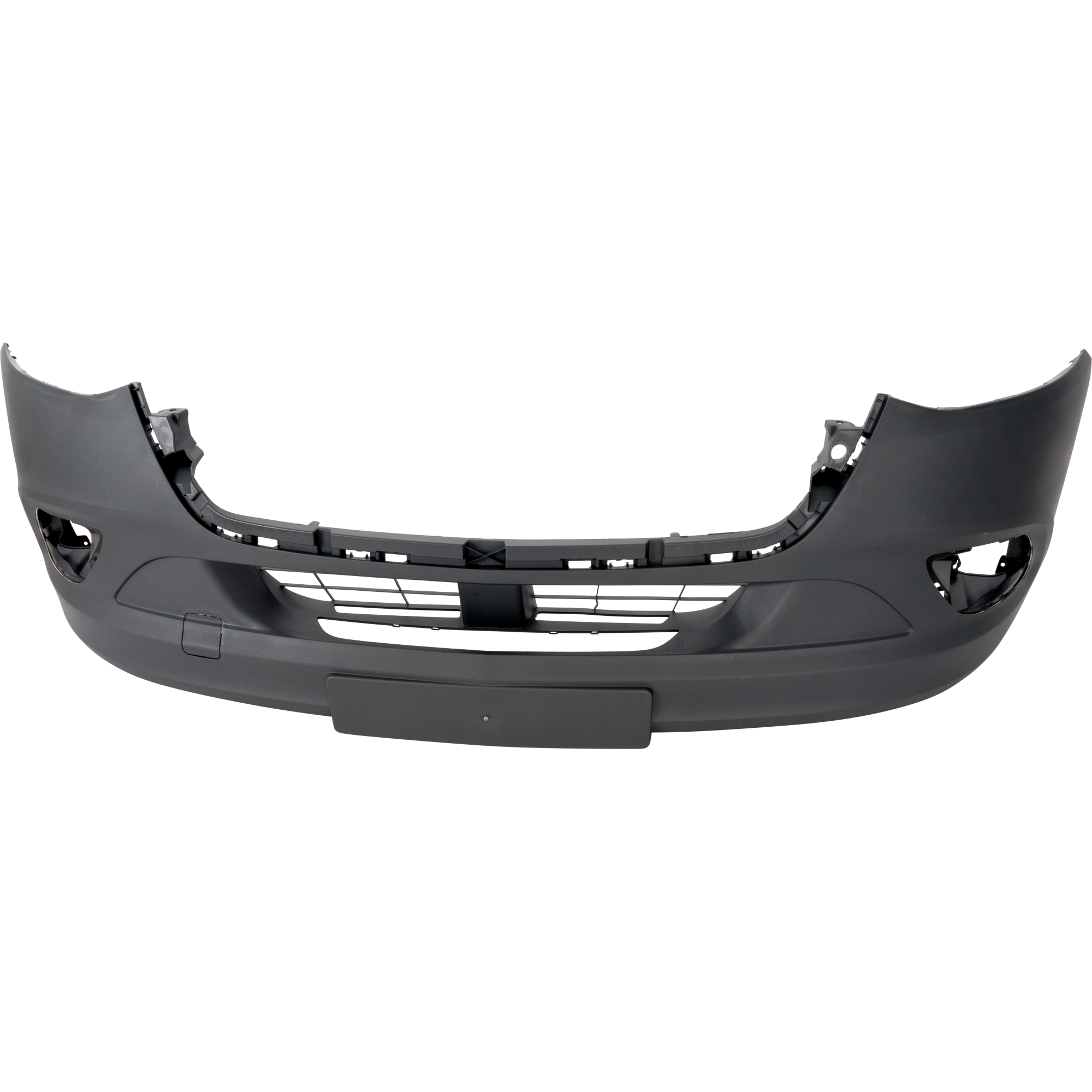 AM SPRINTER 19-22 FRONT BUMPER COVER Textured w o Fog Lamp and Front View Camera Holes w Tow Hook Cover Cargo Passenger Van SKU RM01030149 Partslink MB1000612 OEM 91088581009K83