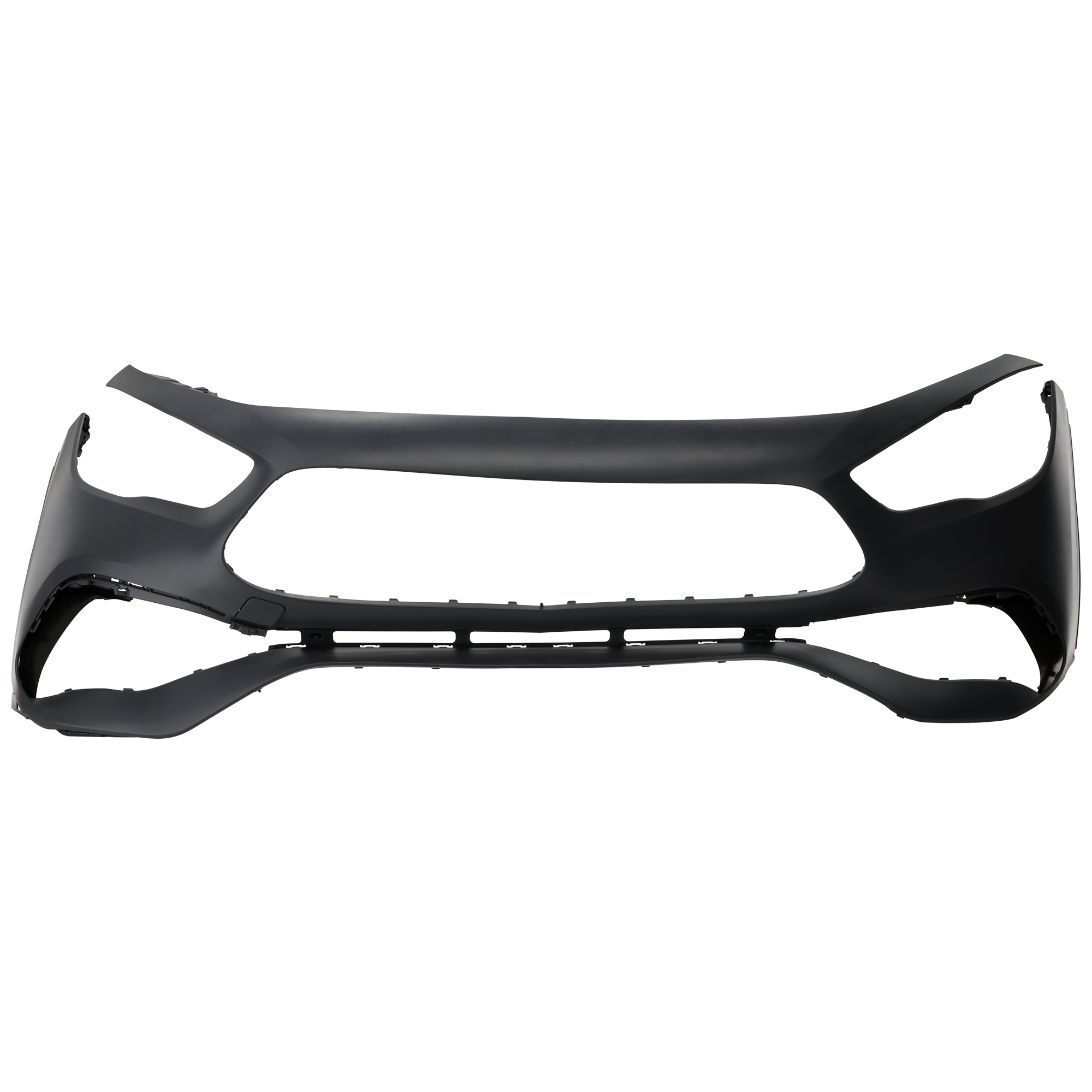 AM GLA CLASS 21-23 FRONT BUMPER COVER Primed w o Active Park Assist Holes GLA35 w o AMG Package GLA250 w AMG Package Models SKU RM01030159P Partslink MB1000637 OEM 24788043069999