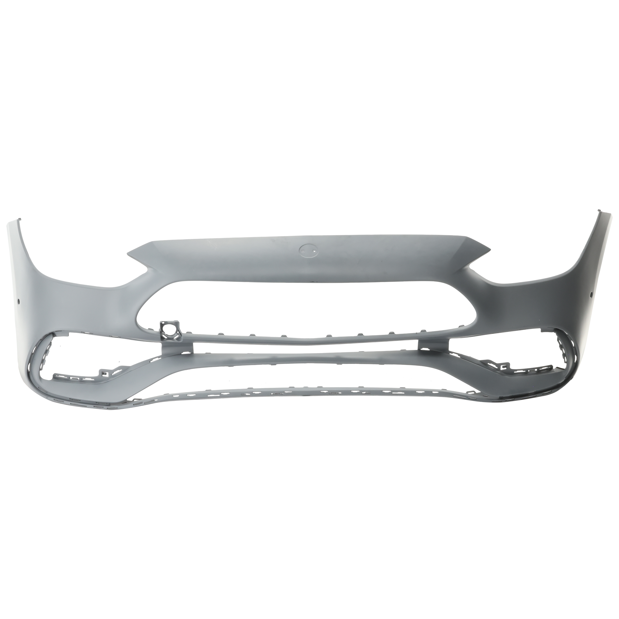 AM C300-22-24 FRONT BUMPER COVER Primed Sedan w Sport Pkg w Parking Aid Sensor Holes SKU RM01030164P Partslink MB1000636 OEM 20688592019999