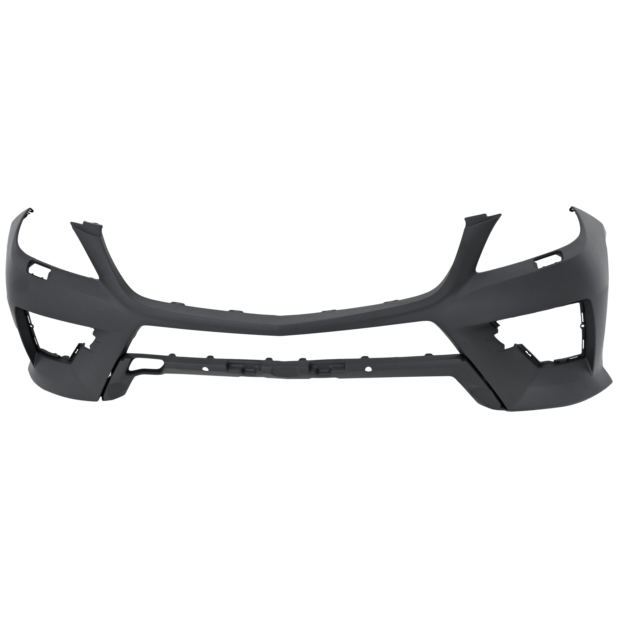 AM ML350 ML550-12-14 S550-14-17 S550E S600-15-17 FRONT BUMPER COVER Primed ML Class w AMG Styling Pkg S Class w o AMG Styling Pkg w HLW Holes w o Parktronic Holes SKU RM01030165P Partslink MB1000379 OEM 16688547259999