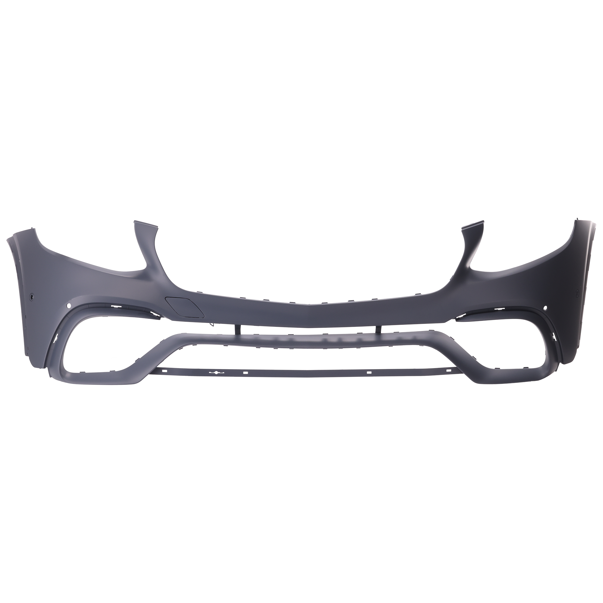AM GLC63 AMG 18-19 FRONT BUMPER COVER Primed w Active Park Assist System Holes and Park Distance Control Sensor Holes SKU RM01030167P Partslink MB1000608 OEM 25388542029999