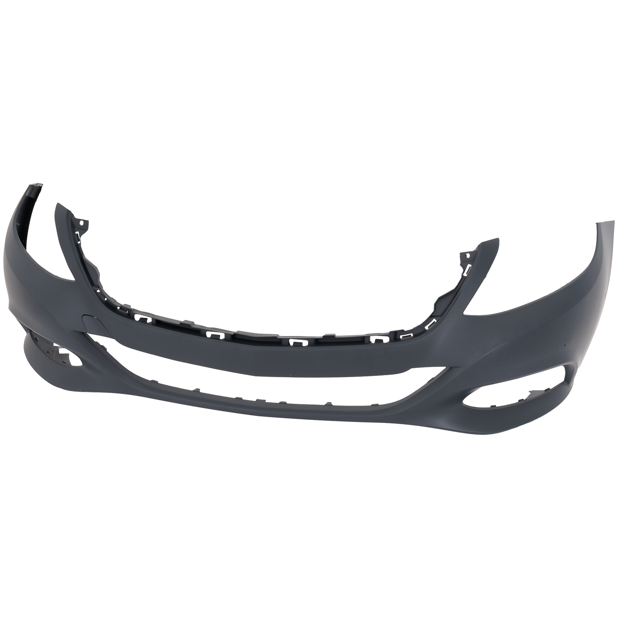 AM S550 S600-14-17 FRONT BUMPER COVER Primed w o AMG Pkg w o Parktronic Holes Sedan CAPA SKU RM01030177PQ Partslink MB1000460C OEM 22288001479999