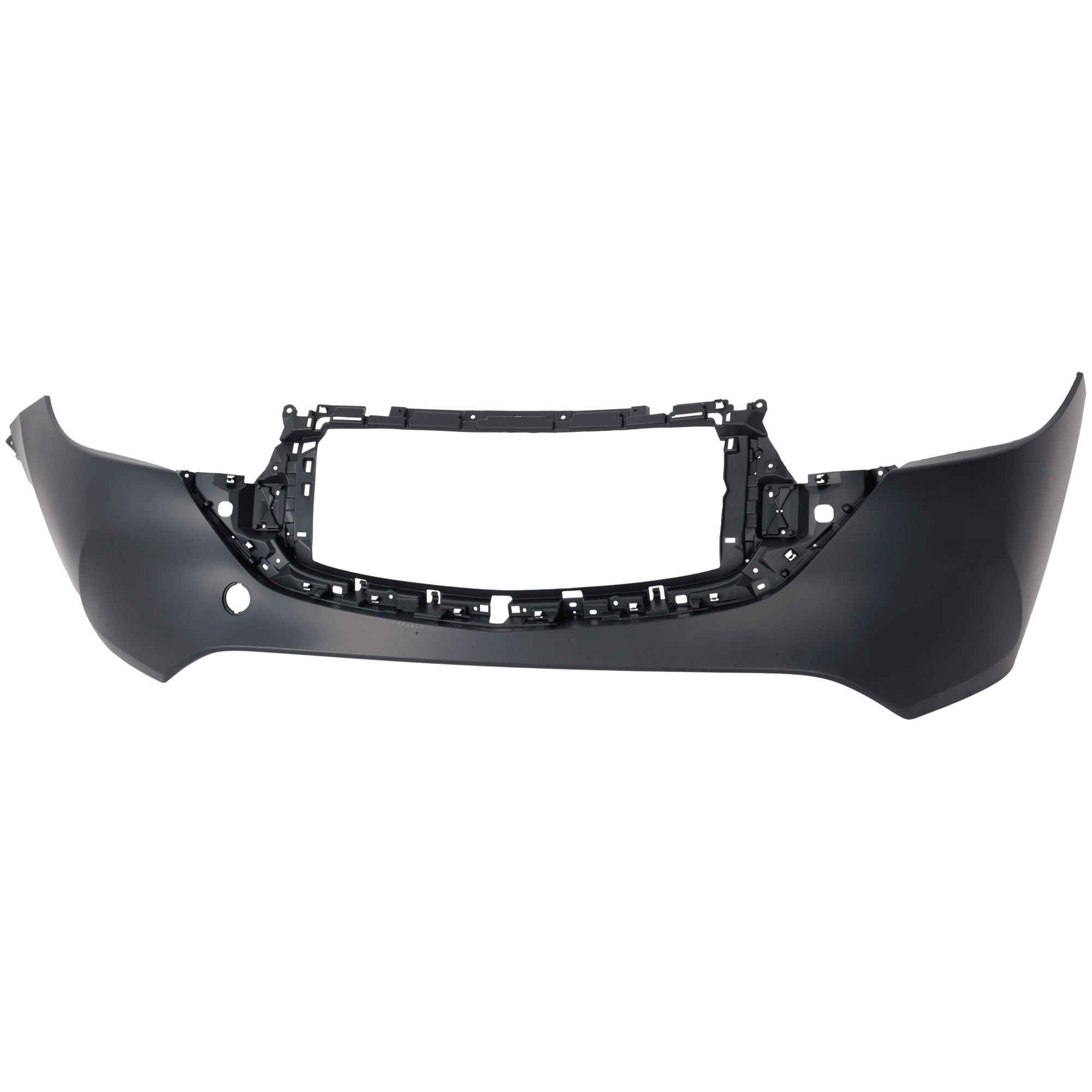 AM CX 5-22-24 FRONT BUMPER COVER Primed w o Parking Aid Sensor Holes Hiroshima Plant CAPA SKU RM01030188PQ Partslink MA1014102C OEM KSD450031ABB