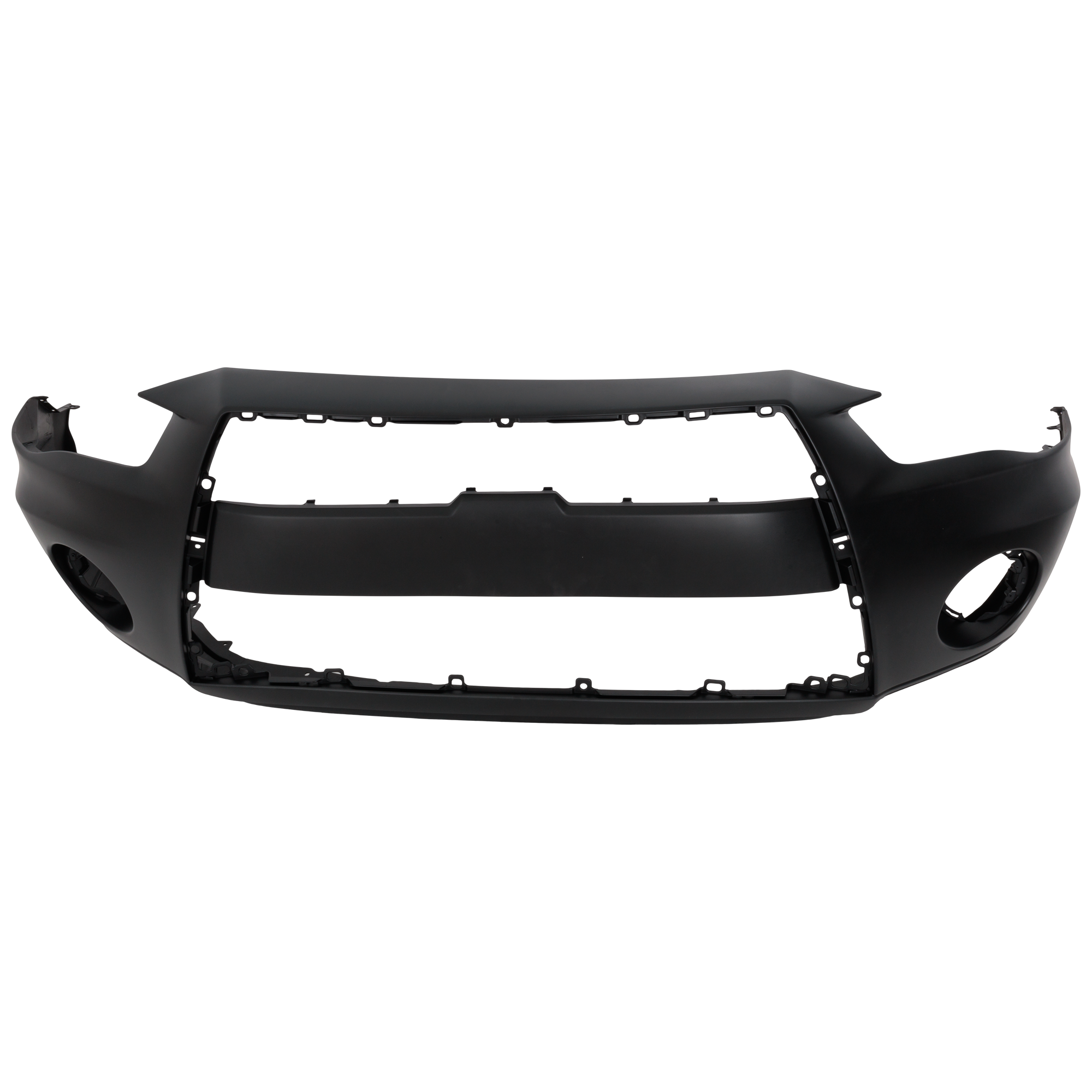 AM OUTLANDER 10-13 FRONT BUMPER COVER Assembly Primed w Lower Protector CAPA SKU RM01030190PQ Partslink MI1000328C OEM 6400D099