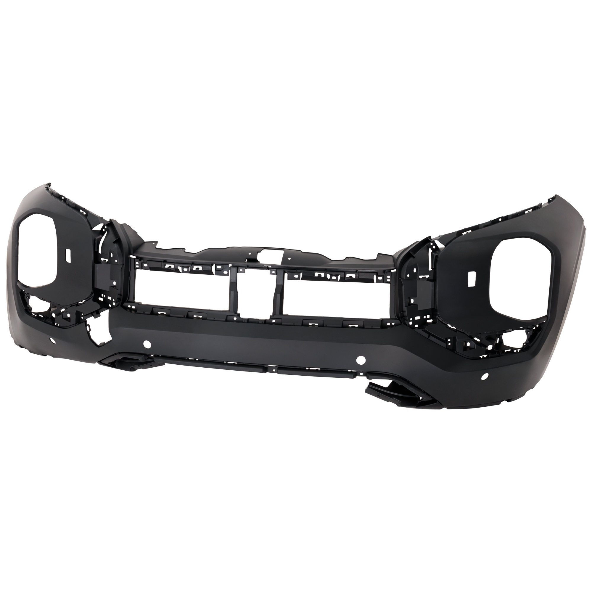 AM OUTLANDER 22-24 OUTLANDER PHEV 23-24 FRONT BUMPER COVER Primed w Headlight Washer Holes and Park Distance Control Sensor Holes CAPA SKU RM01030205PQ Partslink MI1000356C OEM 62012W280P