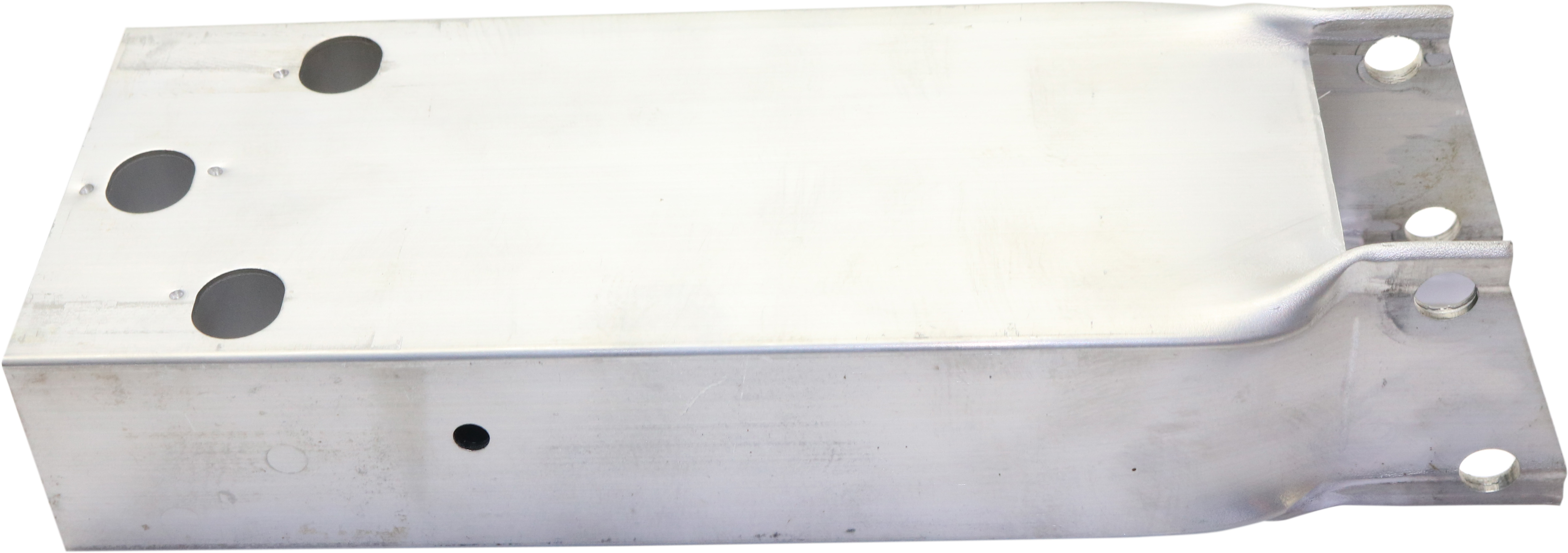 AM E400 E450-17-23 FRONT BUMPER BRACKET LH Impact Aluminum Wagon SKU RM01310002 Partslink MB1066115 OEM 2136200195