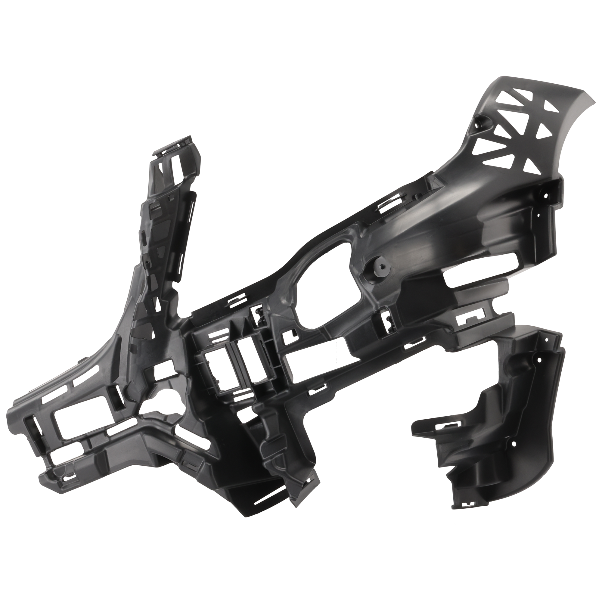 AM GLK250 GLK350-13-15 FRONT BUMPER BRACKET LH Base Carrier w AMG Pkg SKU RM01310006 Partslink MB1042123 OEM 2048855965