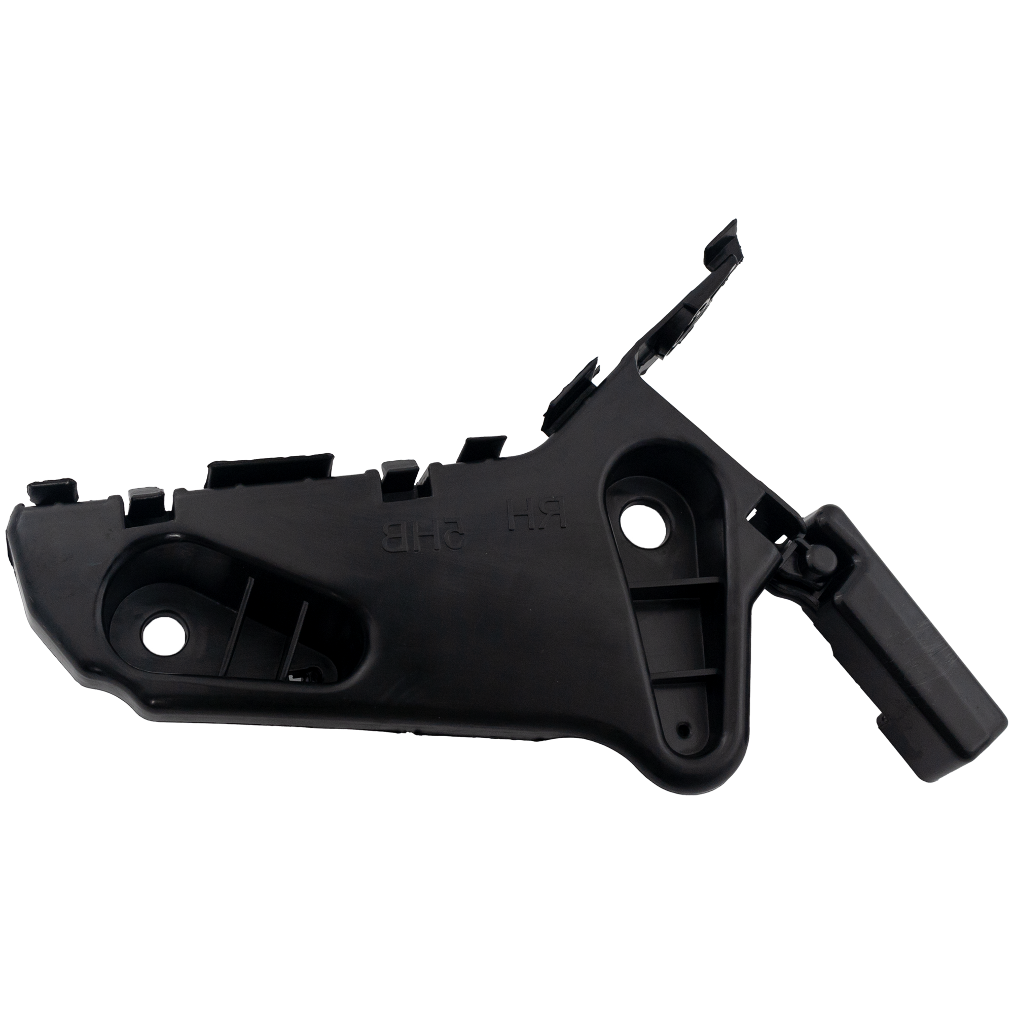 AM MAZDA 3-19-25 FRONT BUMPER RETAINER LH Side Assembly Hatchback SKU RM01470010 Partslink MA1042114 OEM BCKN500U0B