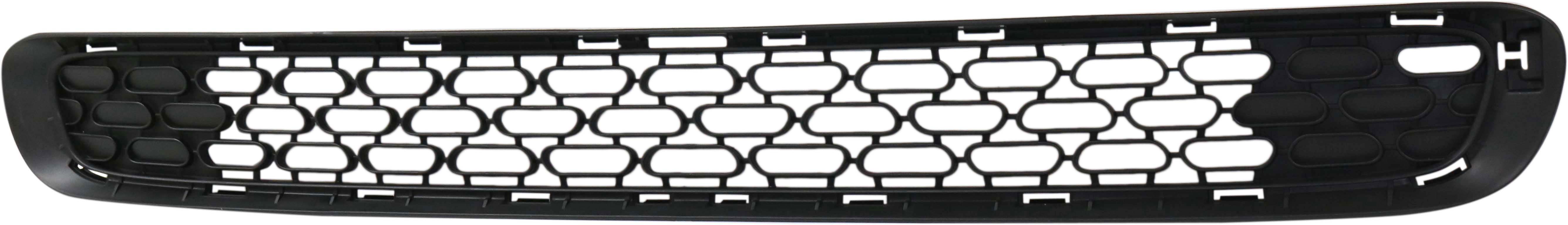 AM COOPER 14-21 FRONT BUMPER GRILLE Lower Drk Gry w o John Cooper Works Pkg w o Chr Trim Base Model CAPA SKU RM01530007Q Partslink MC1036105C OEM 51117301563