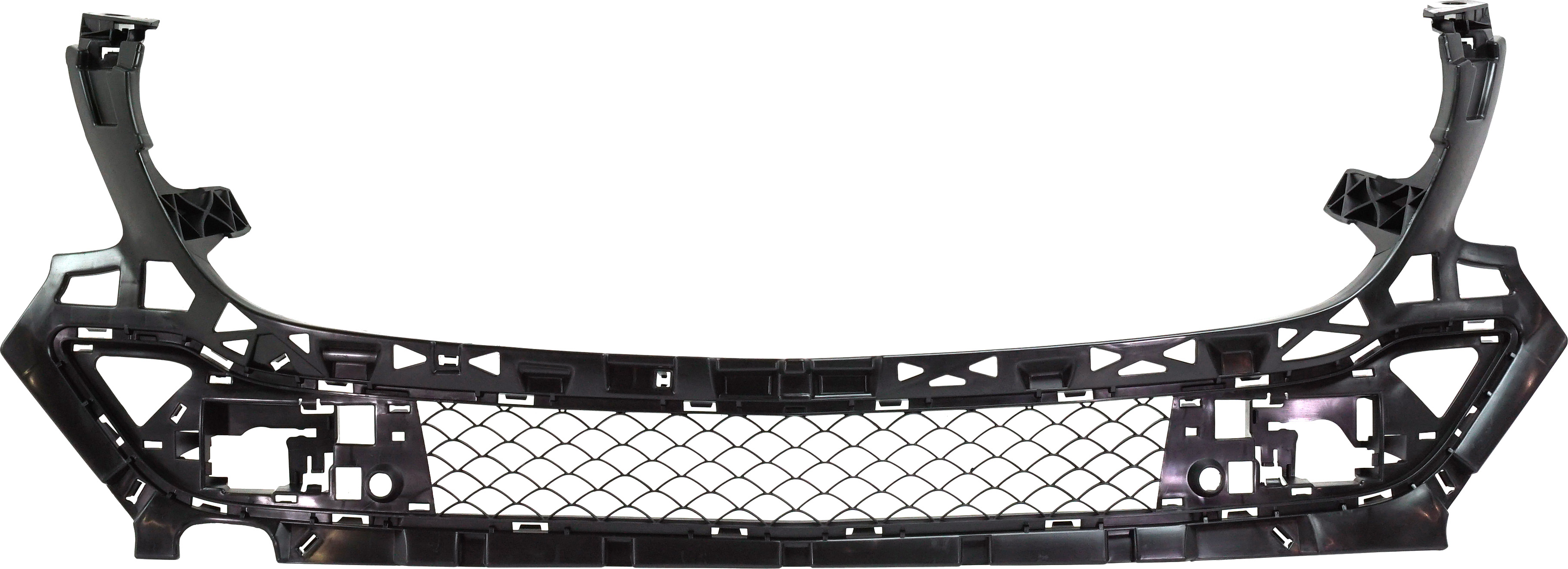 AM GLE CLASS 16-19 FRONT BUMPER GRILLE Center Upper Txtd Dark Gray w o AMG Package SUV Exc. GLE63 Models SKU RM01530017 Partslink MB1041123 OEM 1668853965