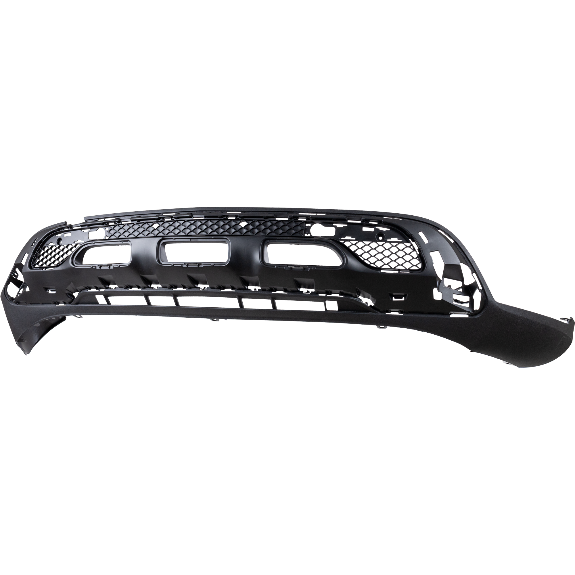 AM GLC300-20-22 FRONT BUMPER GRILLE Center Textured Gray w o AMG Package Coupe SUV SKU RM01530053 Partslink MB1036170 OEM 2538859701