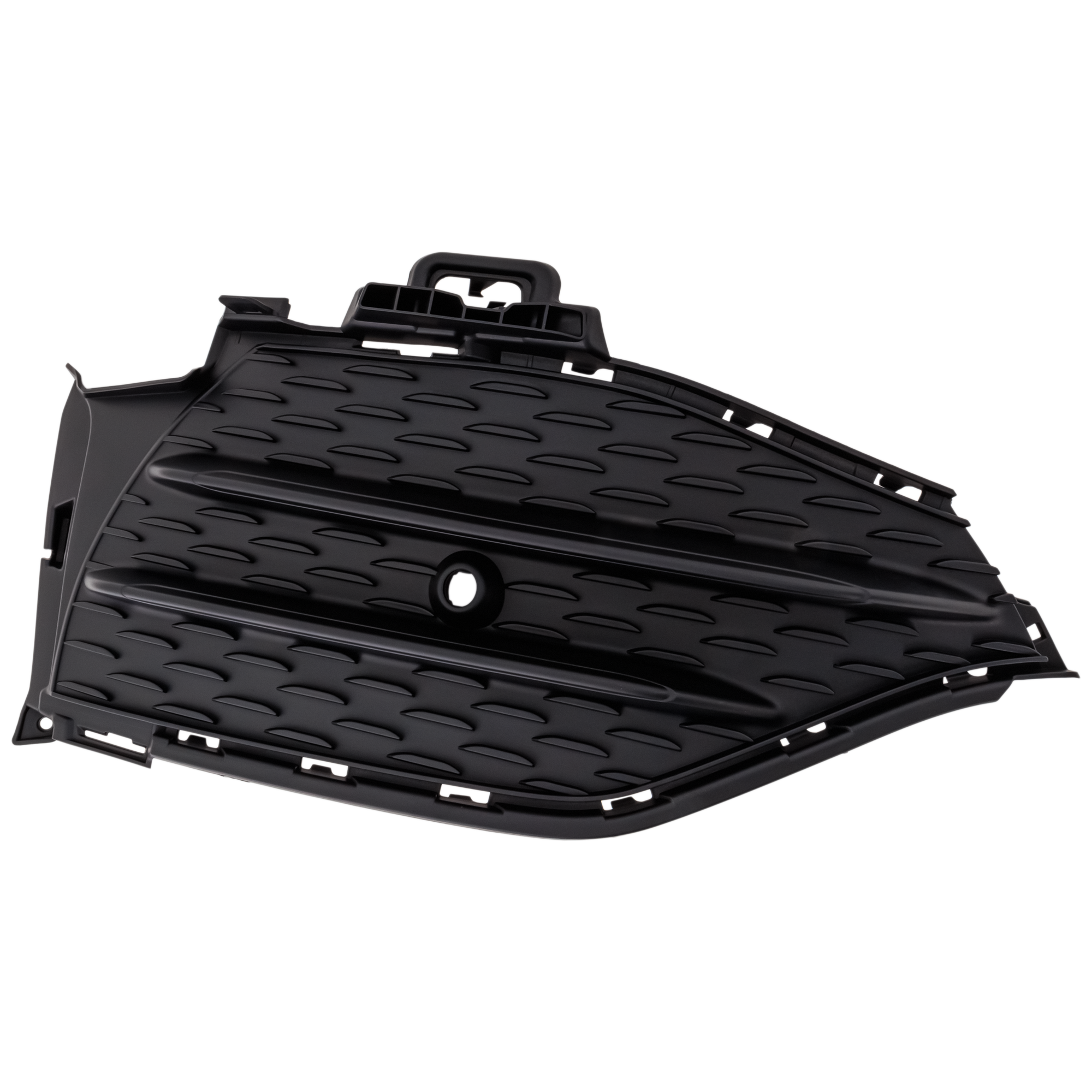 AM GLC300-20-22 FRONT BUMPER GRILLE RH Textured Black w AMG Package Coupe 2022 SUV SKU RM01530069 Partslink MB1039231 OEM 2538858104