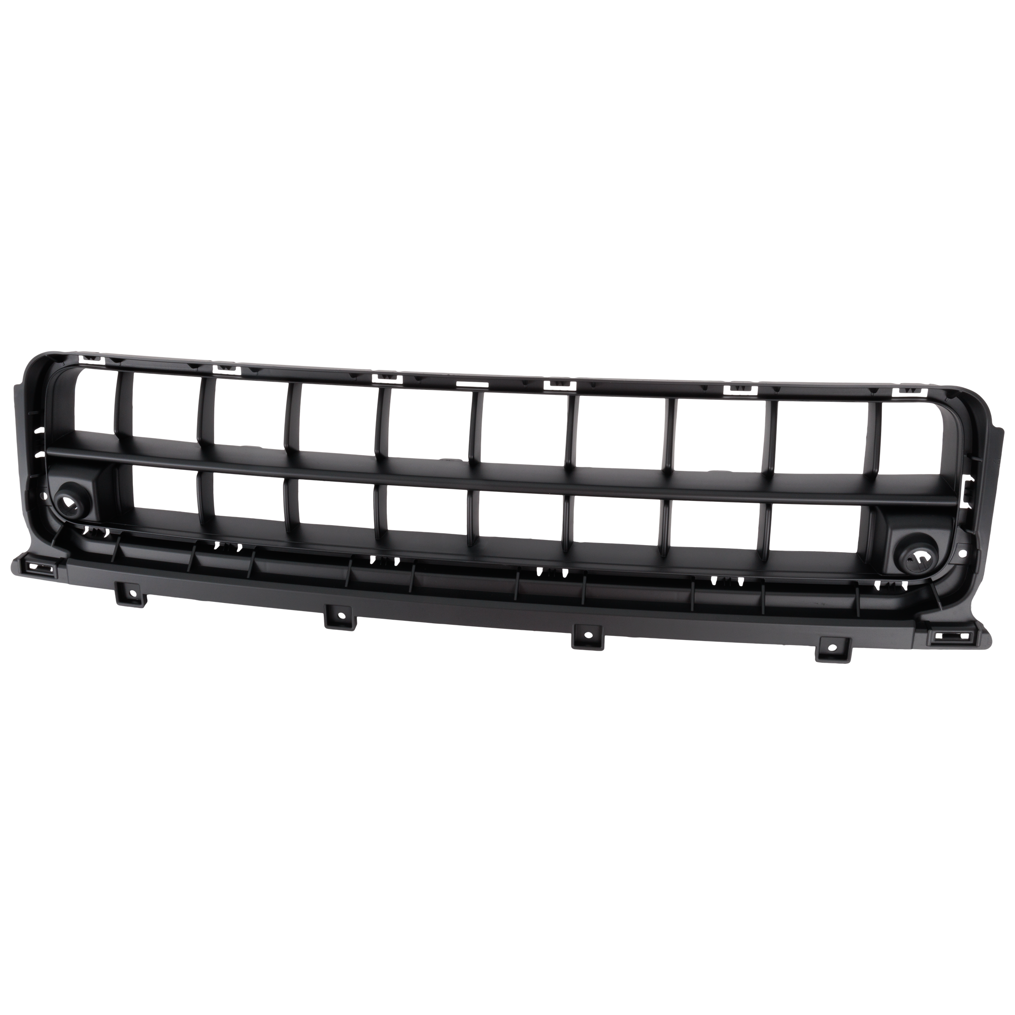 AM COOPER COUNTRYMAN 17-20 FRONT BUMPER GRILLE Textured Black Base Model w o JCW Package w o Off Road Package w Park Distance Control Sensor Holes SKU RM01530081 Partslink MC1036108 OEM 51117390526