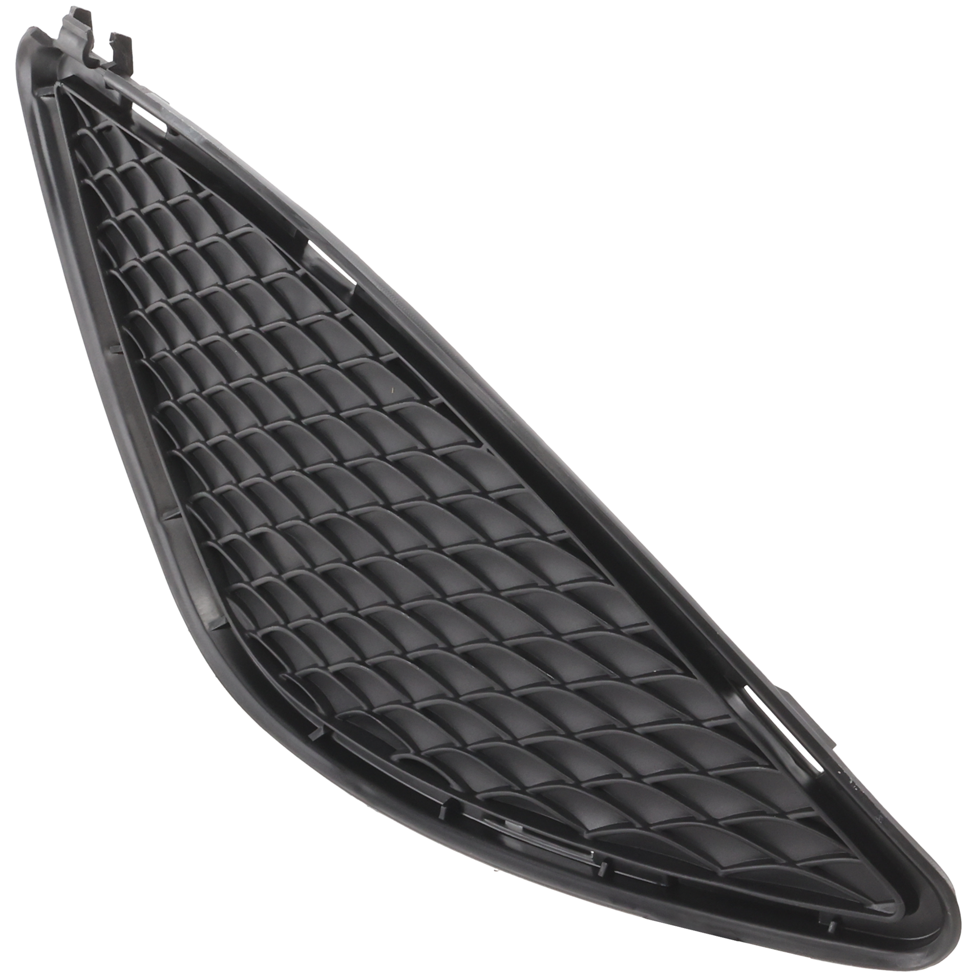 AM CLA250-14-16 FRONT BUMPER GRILLE LH Black w o AMG Styling Package and Daytime Running Light SKU RM01530100 Partslink MB1038235 OEM 1178850322