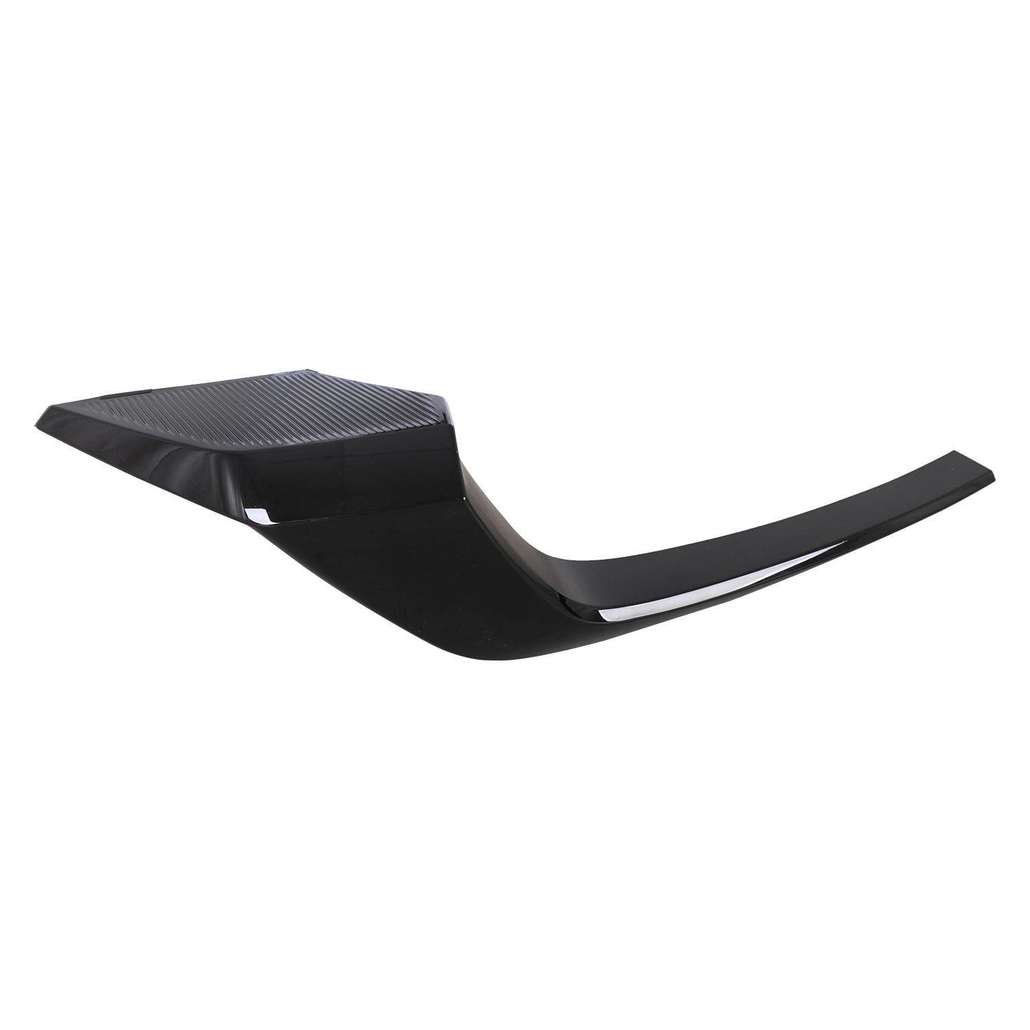 AM CX 50-23-23 FRONT BUMPER GRILLE MOLDING RH Gloss Black CAPA SKU RM01540011Q Partslink MA1213110C OEM VA40507J0