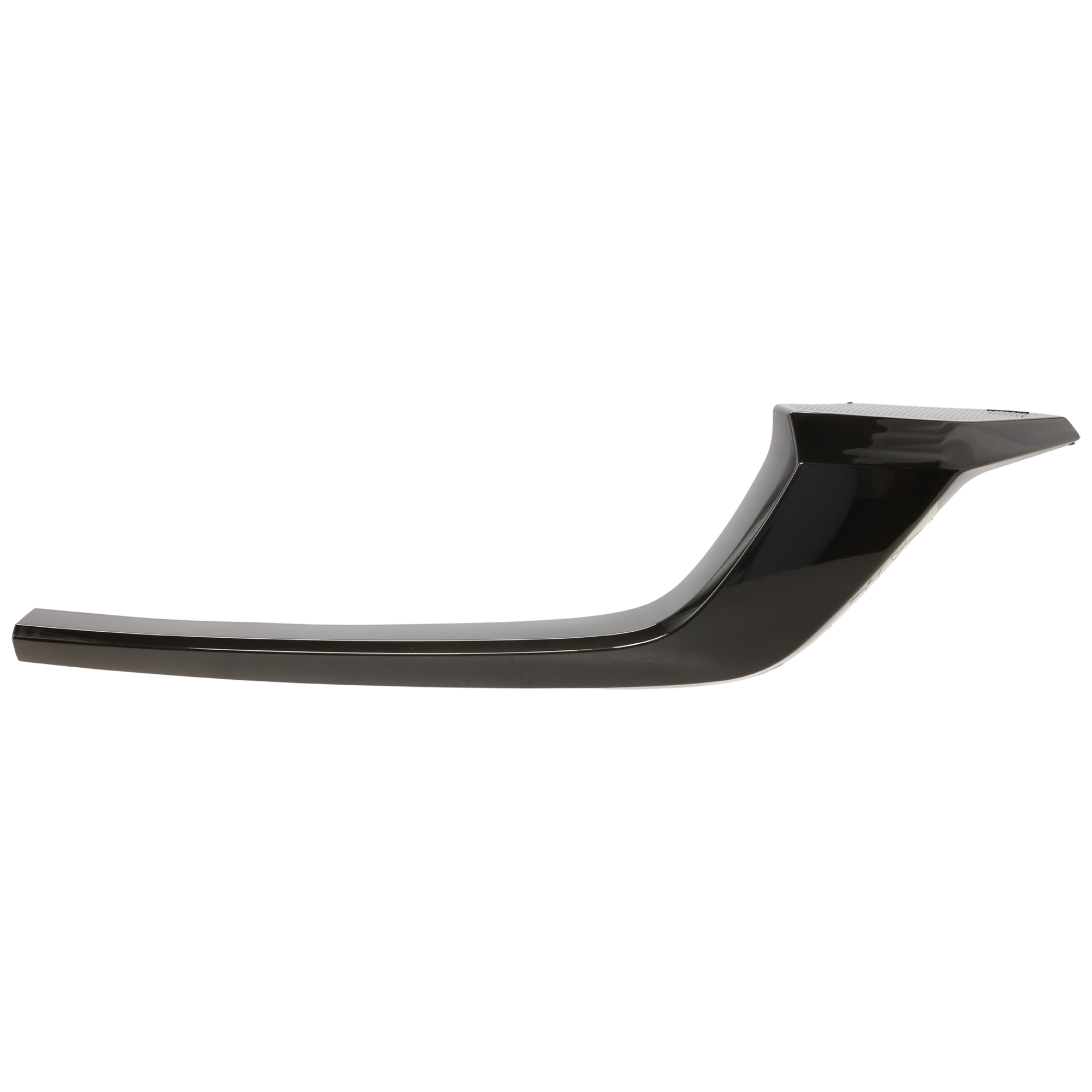 AM CX 50-23-23 FRONT BUMPER GRILLE MOLDING LH Gloss Black CAPA SKU RM01540012Q Partslink MA1212110C OEM VA40507K0