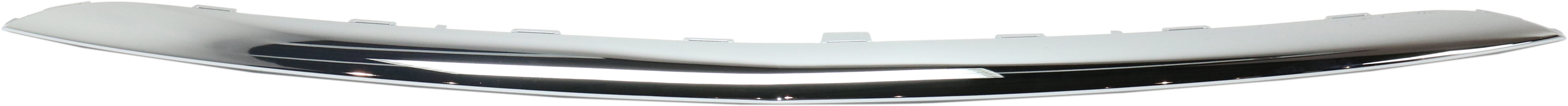 AM E CLASS 17-20 FRONT BUMPER MOLDING Chrome w AMG Pkg Convertible Coupe w o Luxury Pkg Sedan Wagon SKU RM01590007 Partslink MB1044130 OEM 2138857000