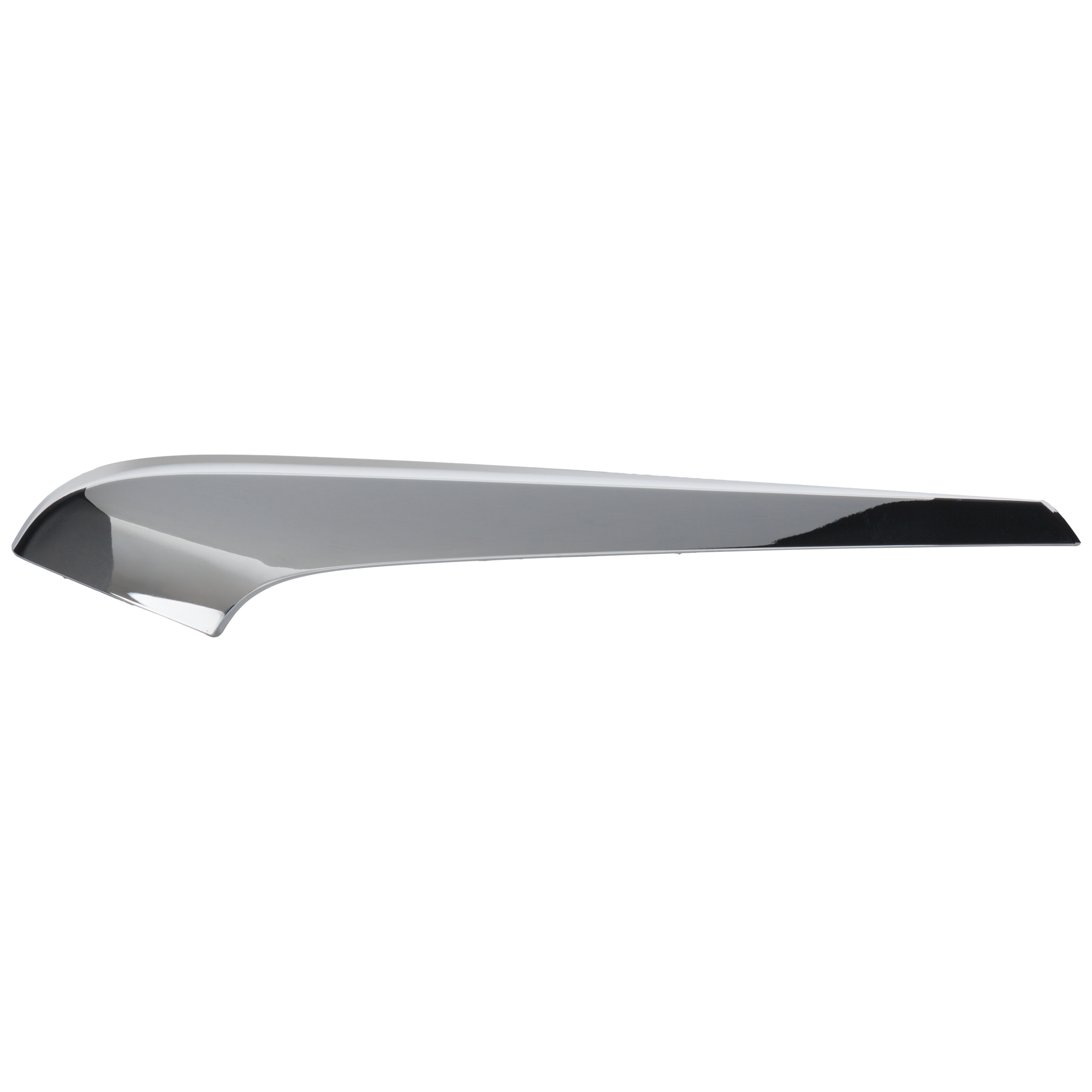 AM MIRAGE MIRAGE G4-21-24 FRONT BUMPER MOLDING LH Upper Garnish Chrome SKU RM015900138 Partslink MI1046112 OEM 6407A377