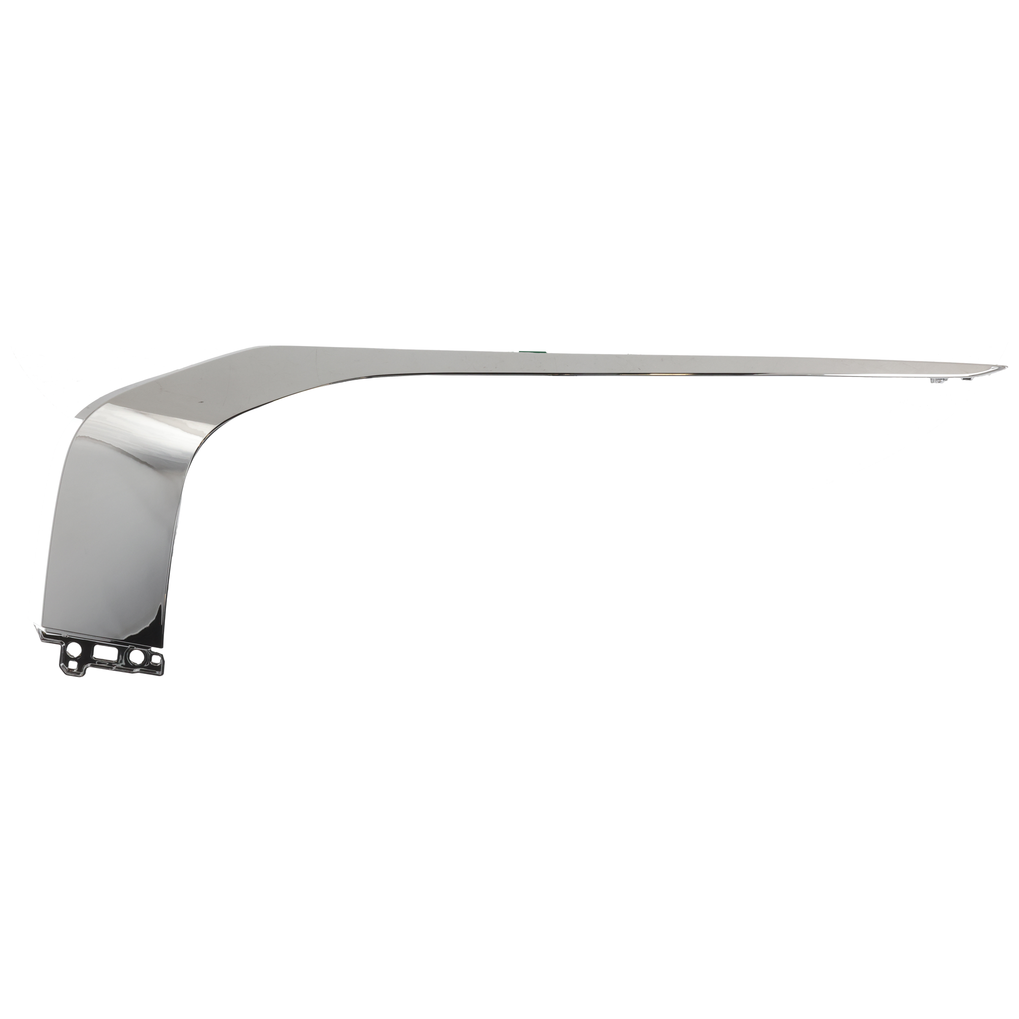 AM OUTLANDER 22-24 FRONT BUMPER MOLDING LH Upper Garnish Chrome CAPA SKU RM015900142Q Partslink MI1046113C OEM 6407A271