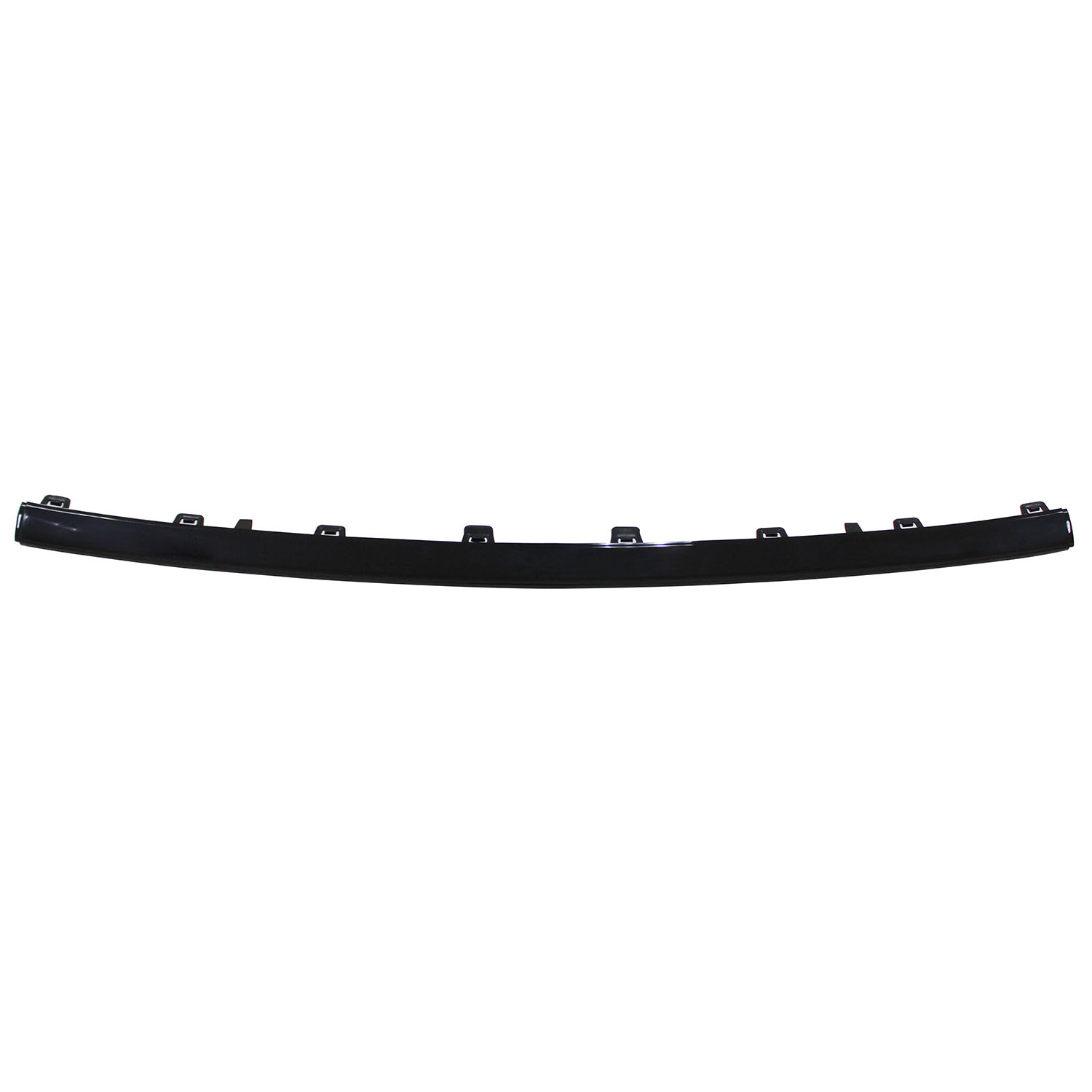 AM C43 AMG 19-23 FRONT BUMPER MOLDING Center Bright Black w Night Pkg Convertible Coupe Sedan SKU RM01590027 Partslink MB1044149 OEM 2058856804