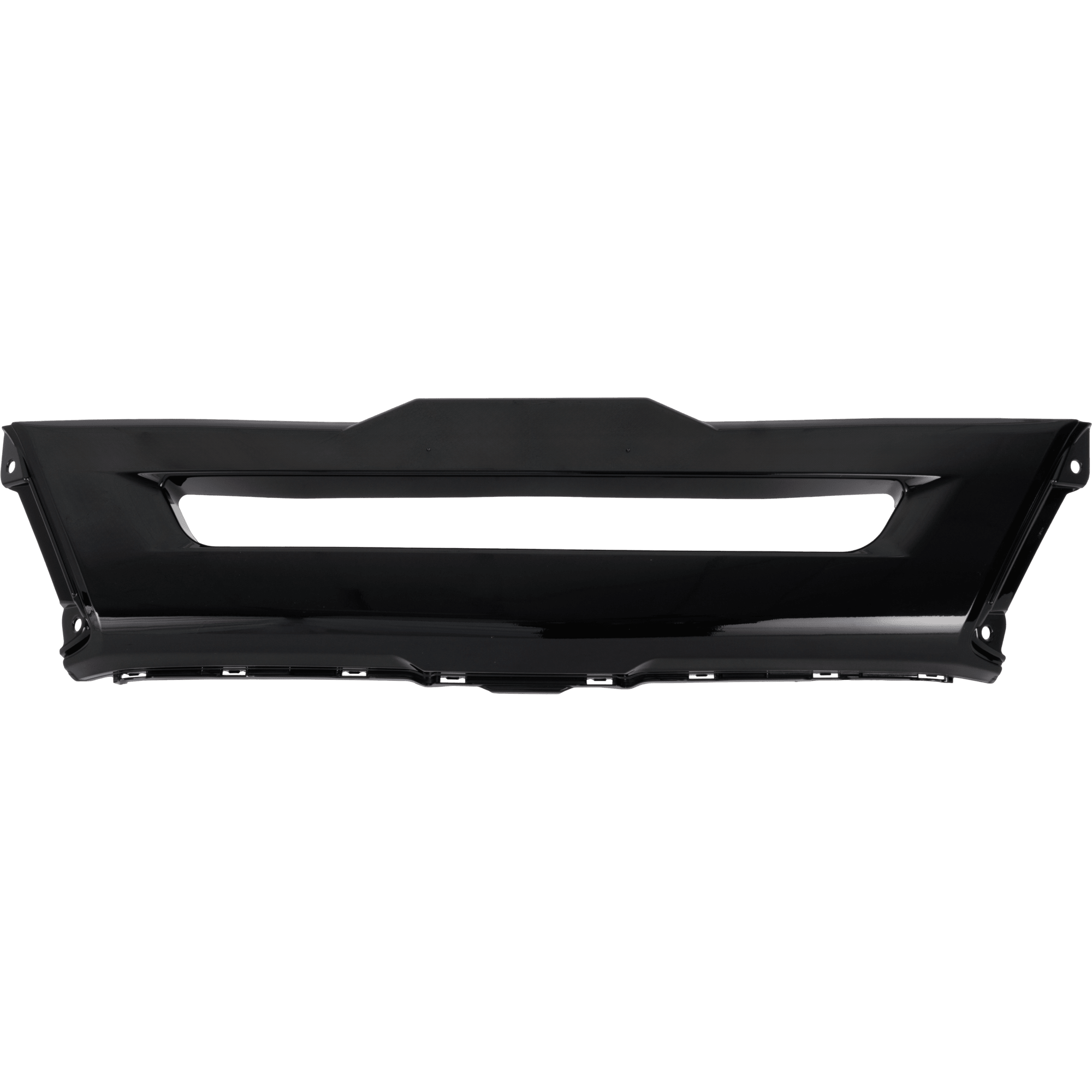 AM ECLIPSE CROSS 18-20 FRONT BUMPER MOLDING Center Painted Black SKU RM01590041 Partslink MI1053101 OEM 6405A240XA