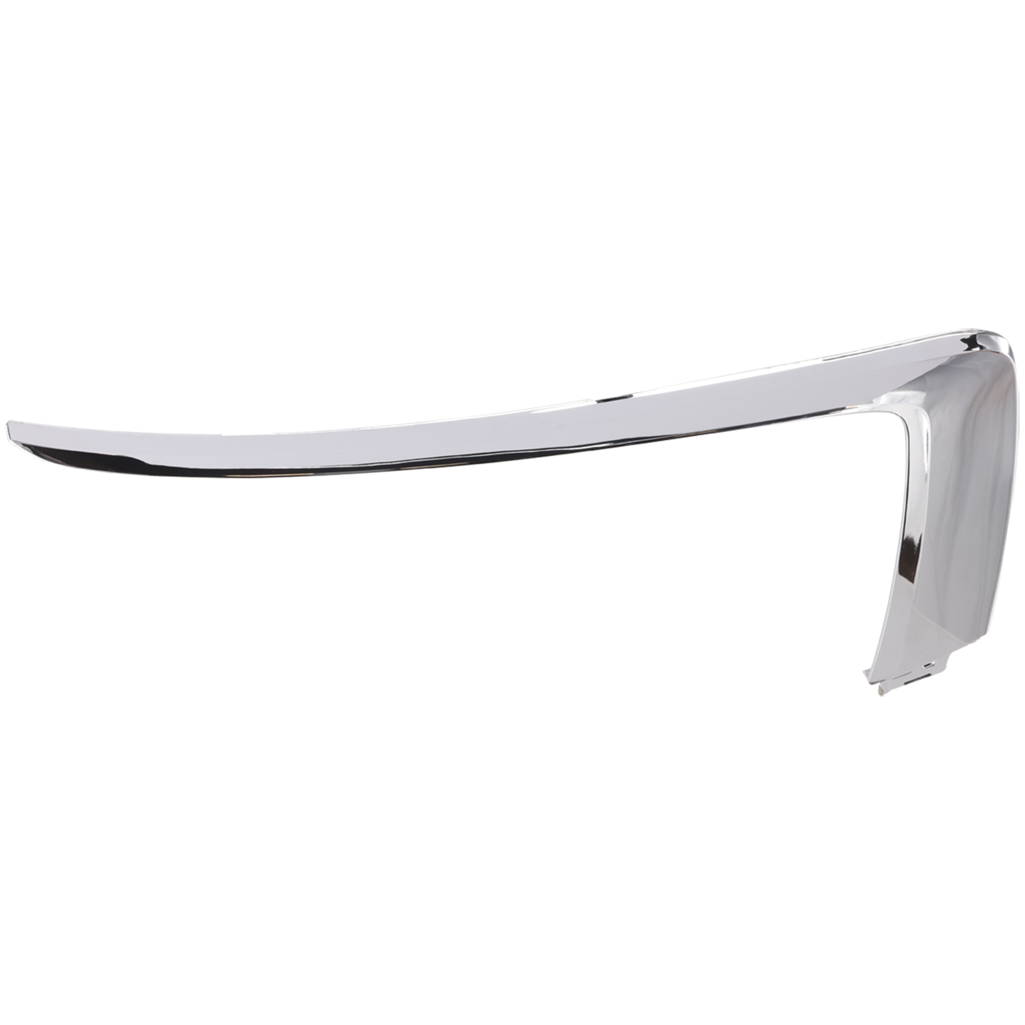 AM ECLIPSE CROSS 18-20 FRONT BUMPER MOLDING RH Upper Garnish Chrome CAPA SKU RM01590057Q Partslink MI1047110C OEM 6407A246
