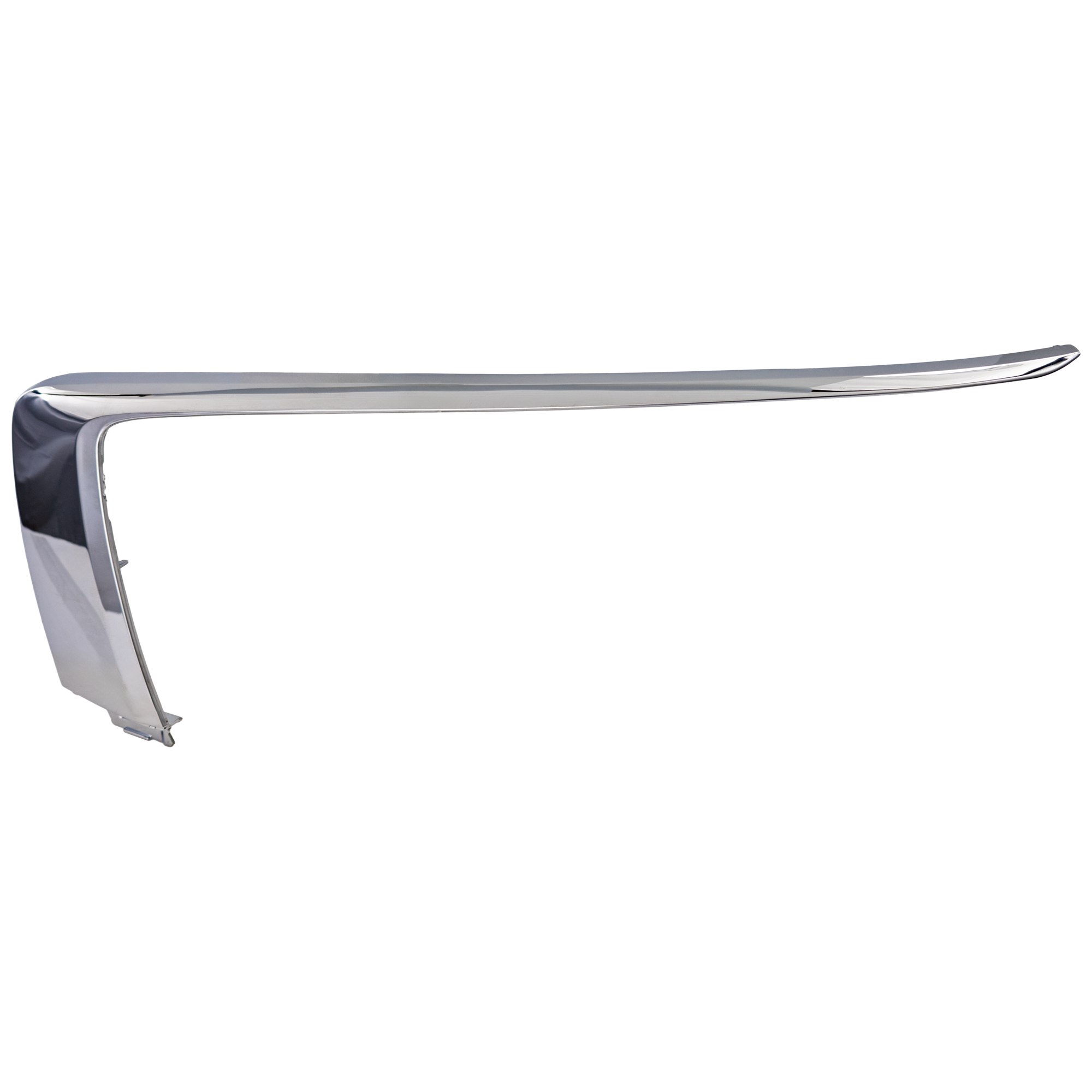 AM ECLIPSE CROSS 18-20 FRONT BUMPER MOLDING LH Upper Garnish Chrome SKU RM01590058 Partslink MI1046110 OEM 6407A245