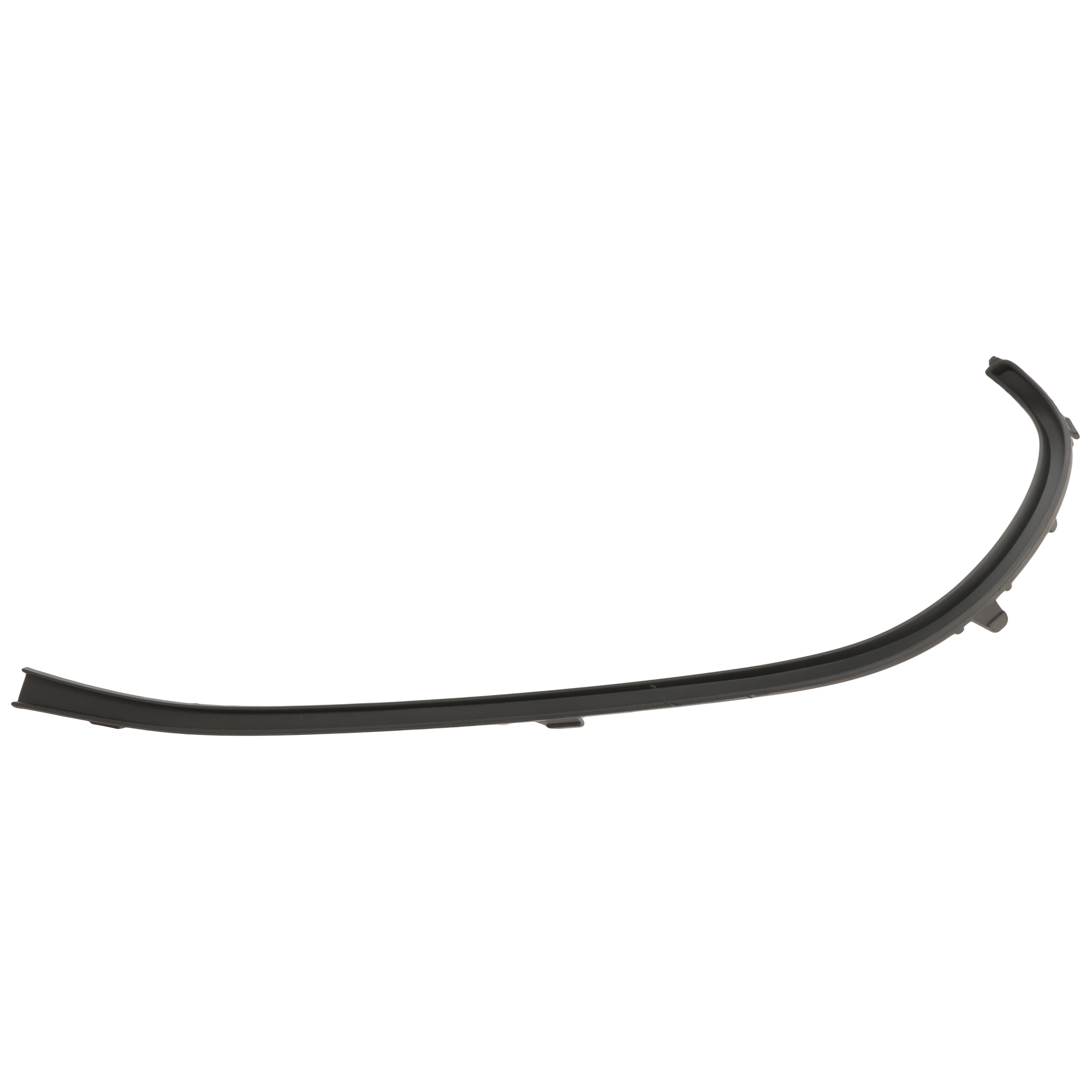 AM CLA45 AMG 20-23 FRONT BUMPER MOLDING RH Black Side Trim w AMG Package SKU RM01590081 Partslink MB1047171 OEM 1188858801