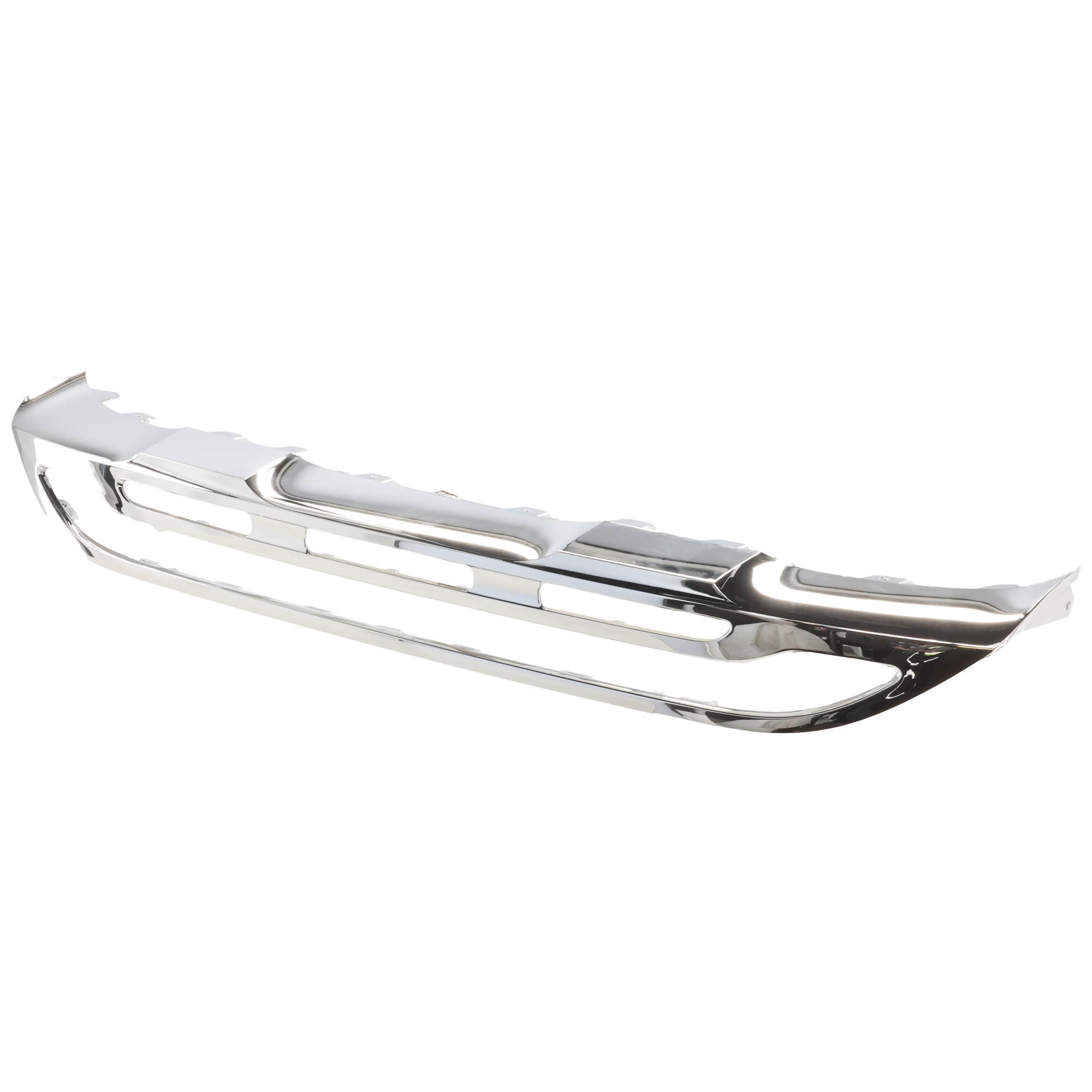 AM GLA250-21-23 FRONT BUMPER MOLDING Center Cover Chrome w o AMG Styling Package SKU RM01590097 Partslink MB1037112 OEM 2478805901