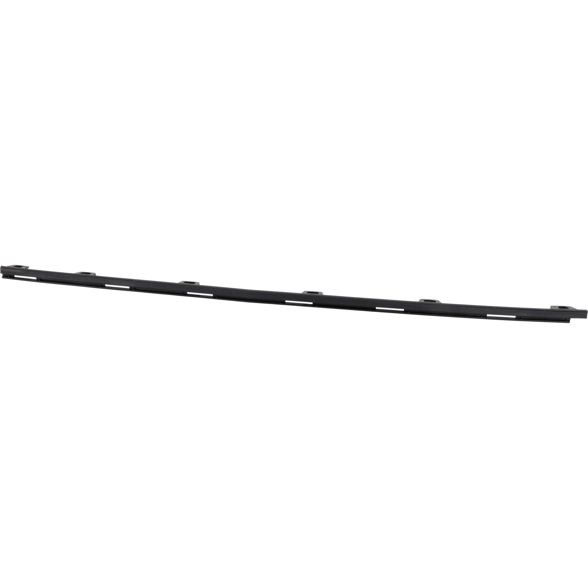 AM GLA250-15-17 FRONT BUMPER MOLDING Center Molding Textured Black w o AMG Package SKU RM01590133 Partslink MB1044174 OEM 1568850725