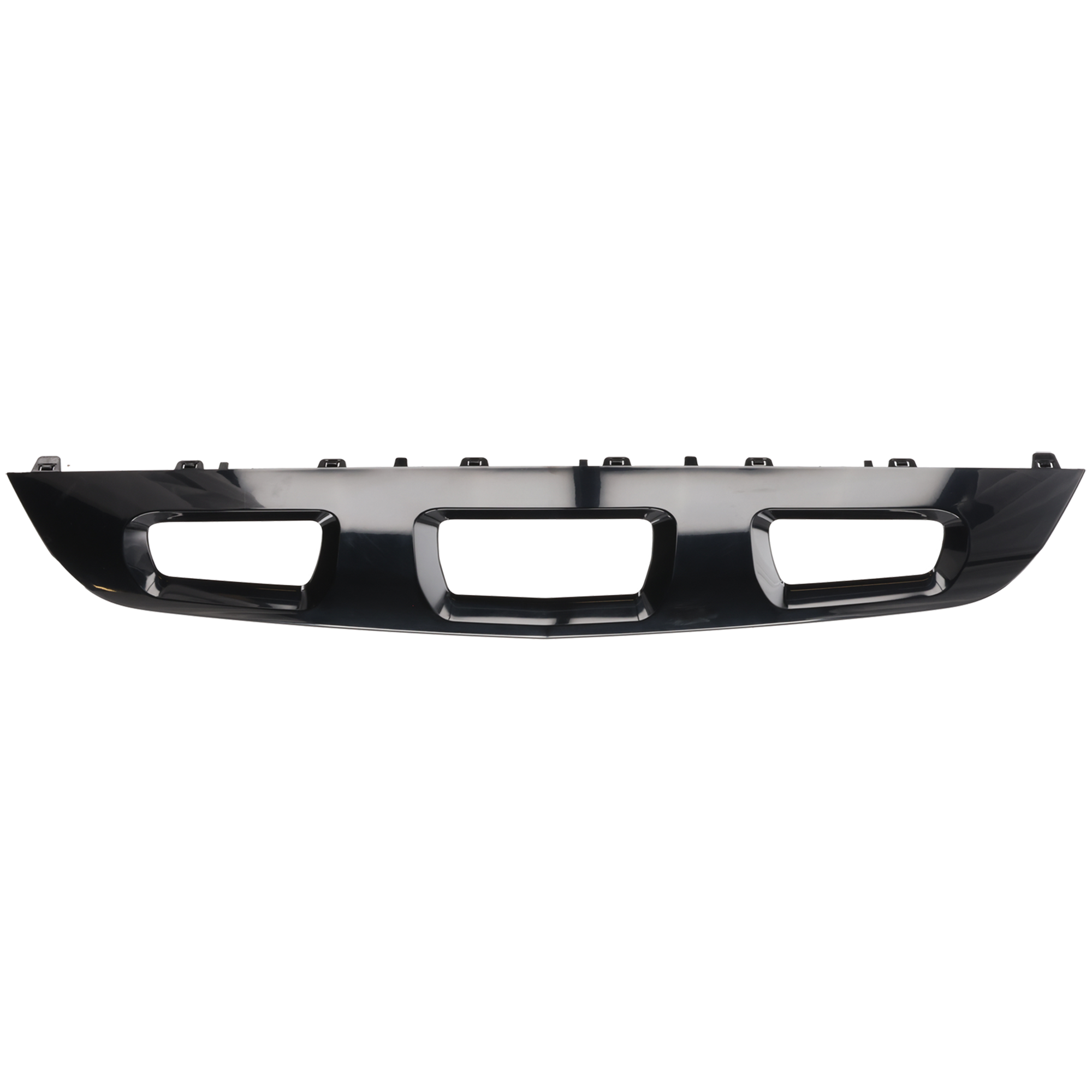 AM GLC300-20-23 FRONT BUMPER MOLDING Inner Gloss Black w AMG Body Styling Coupe 20-22 SUV SKU RM01590159 Partslink MB1044168 OEM 2538853204