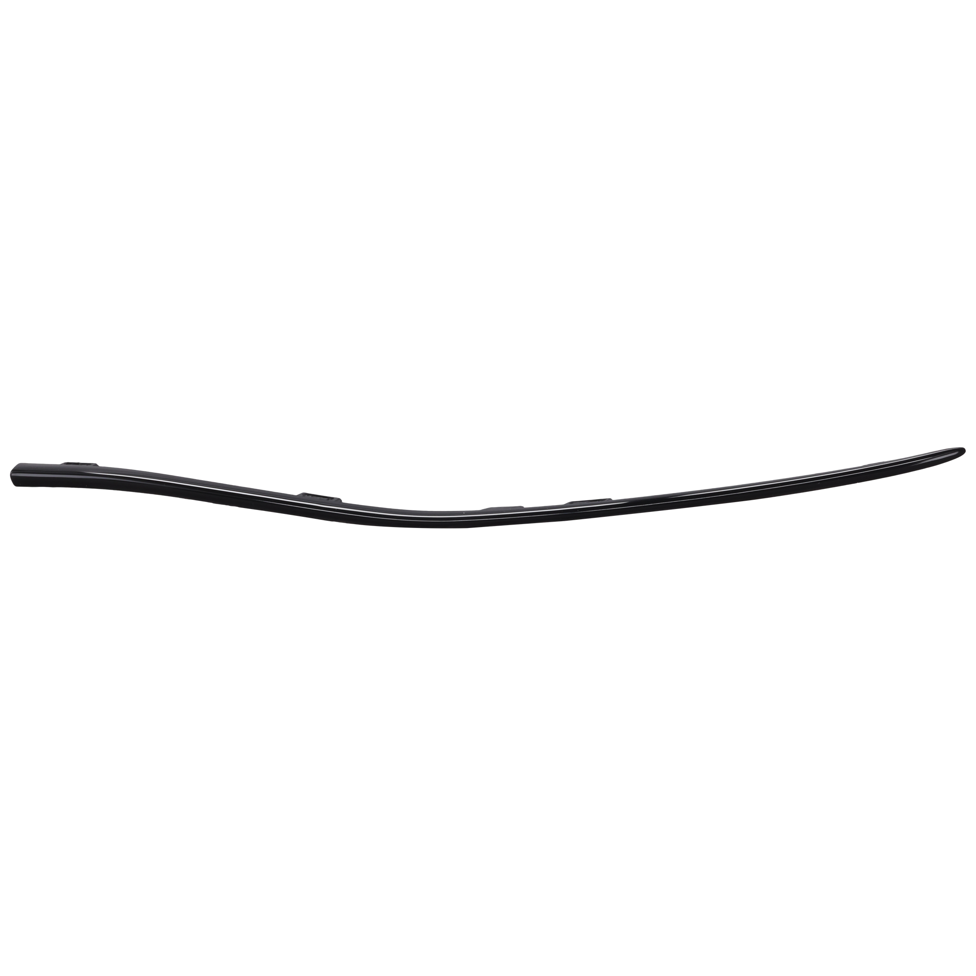 AM C300 C43 AMG 22-23 FRONT BUMPER MOLDING LH Lower Outer Trim Gloss Black ABS C300 w AMG Body Styling Sedan SKU RM01590162 Partslink MB1046206 OEM 2068854302
