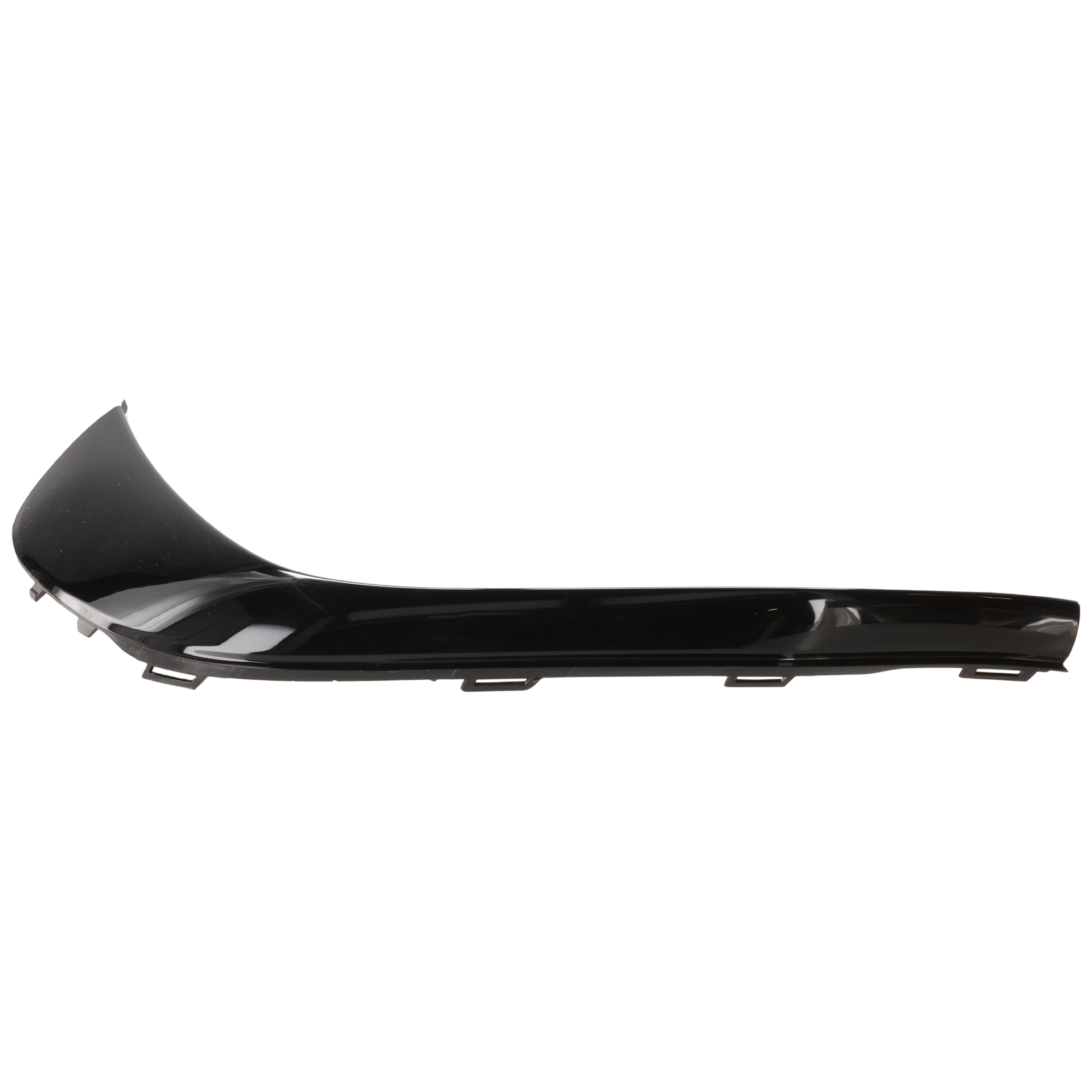 AM GLA250 GLA35 AMG 21-23 FRONT BUMPER MOLDING LH Upper Black w AMG Body Styling SKU RM01590164 Partslink MB1046204 OEM 2478852706