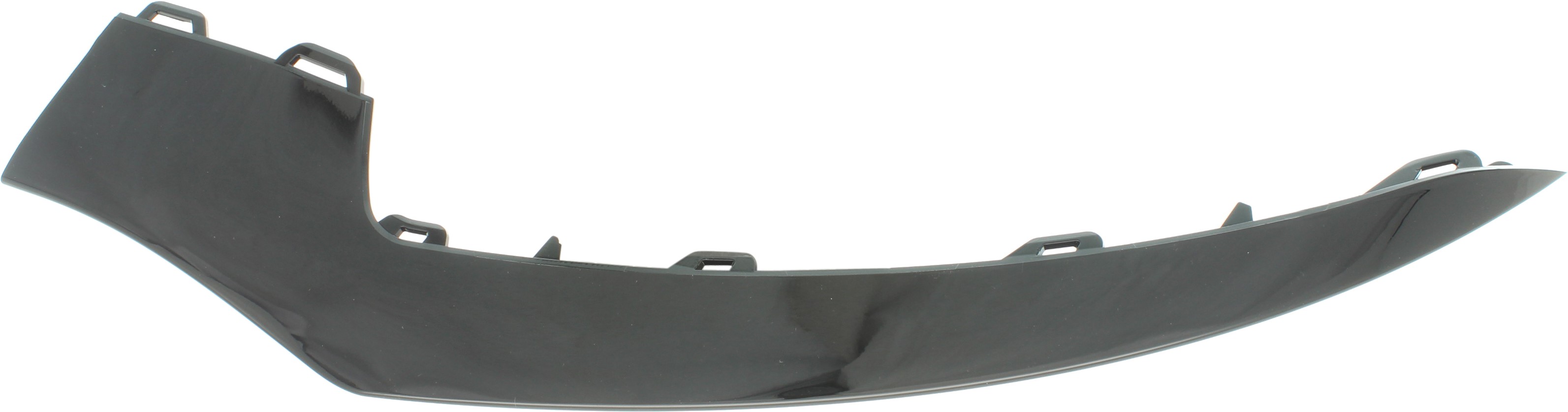 AM E CLASS 14-17 FRONT BUMPER MOLDING LH Outer Primed w AMG Styling Package and Night Package Convertible Coupe SKU RM01610002 Partslink MB1046134 OEM 2078850500