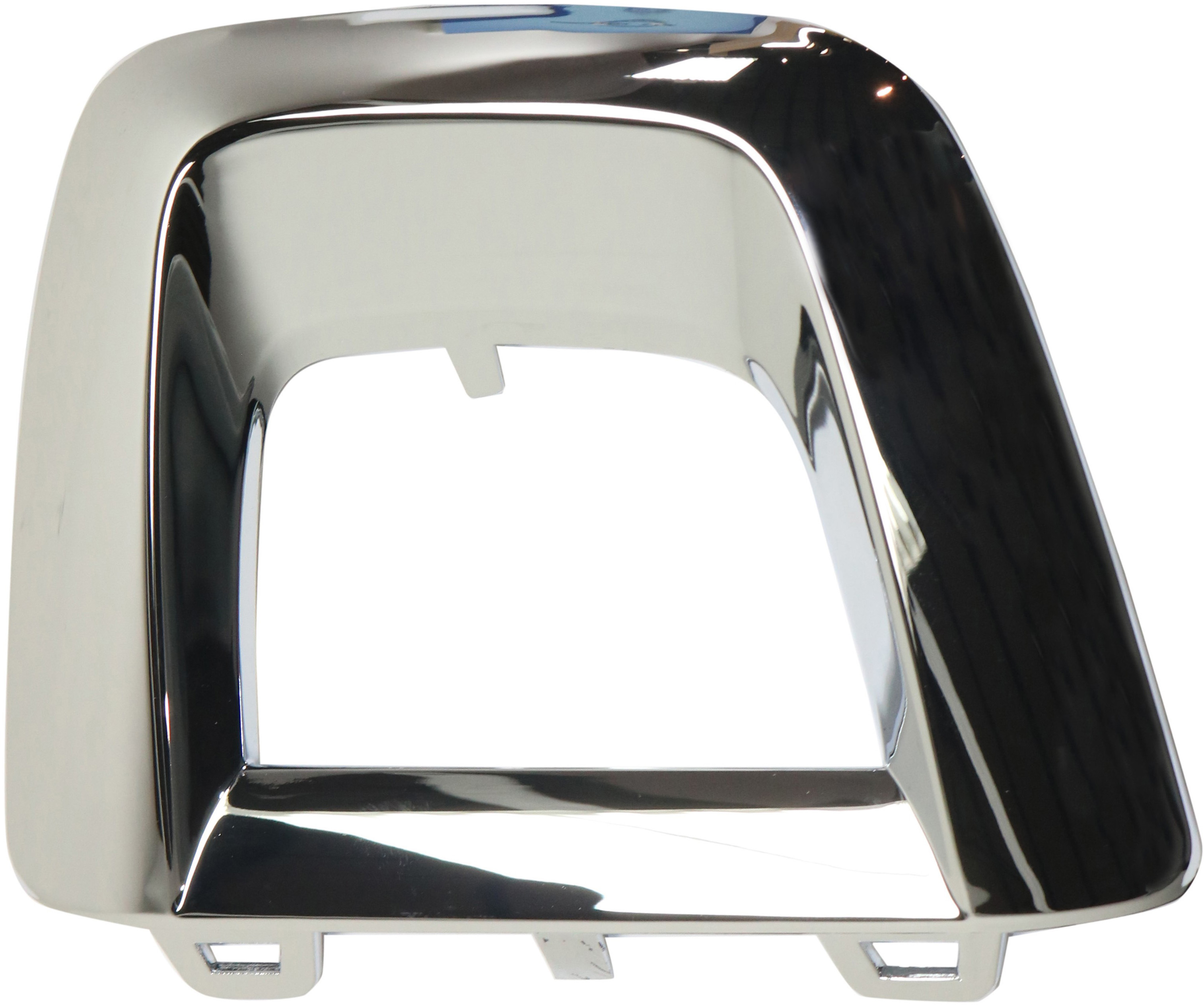 AM GLC300-16-19 FRONT BUMPER MOLDING LH Inner Chr w AMG Package w o Night Package Coupe 17-19 SUV SKU RM01610018 Partslink MB1046147 OEM 2538856100