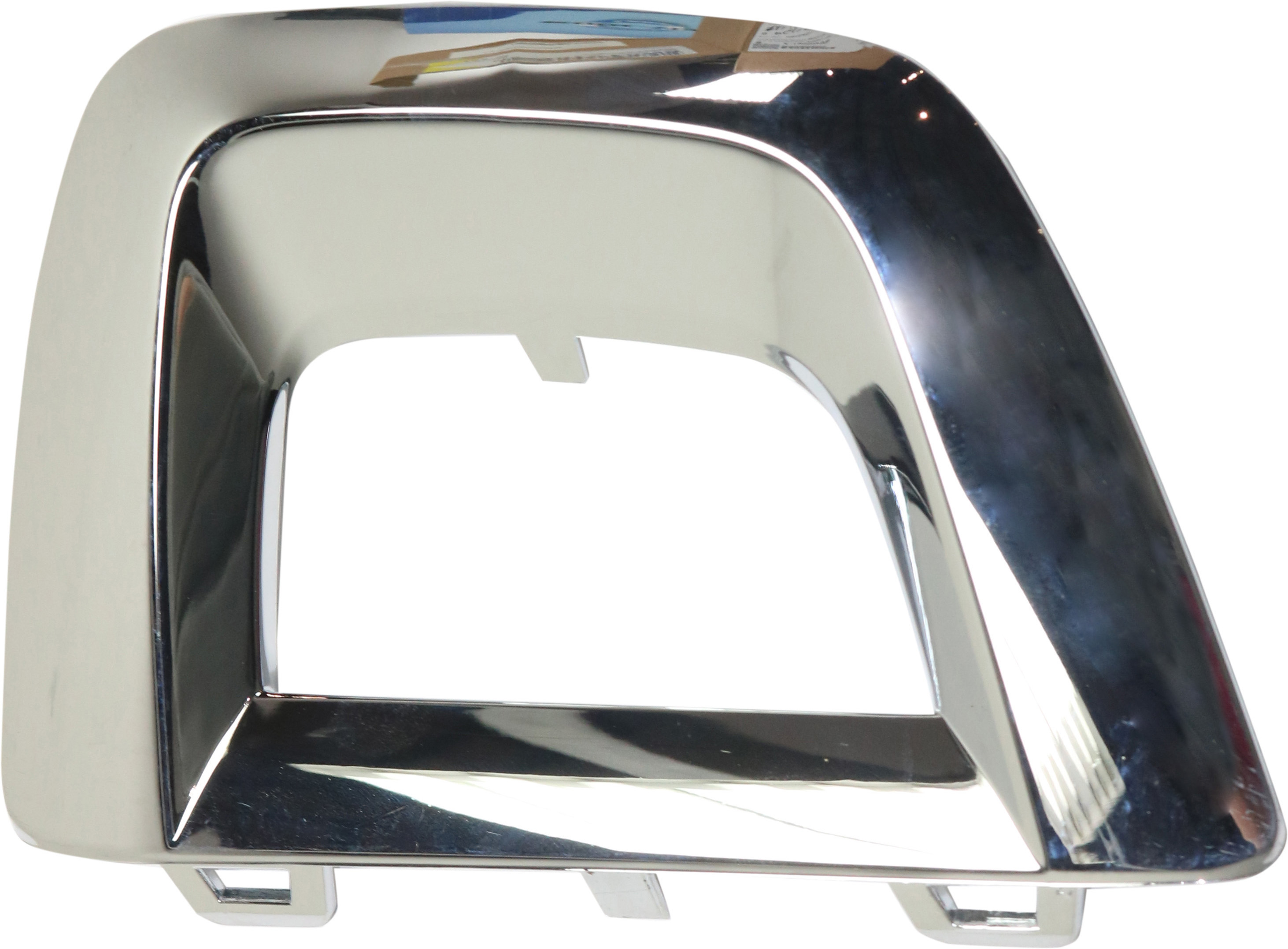AM GLC300-16-19 FRONT BUMPER MOLDING RH Outer Chr w AMG Package w o Night Package Coupe 17-19 SUV SKU RM01610019 Partslink MB1047146 OEM 2538856000