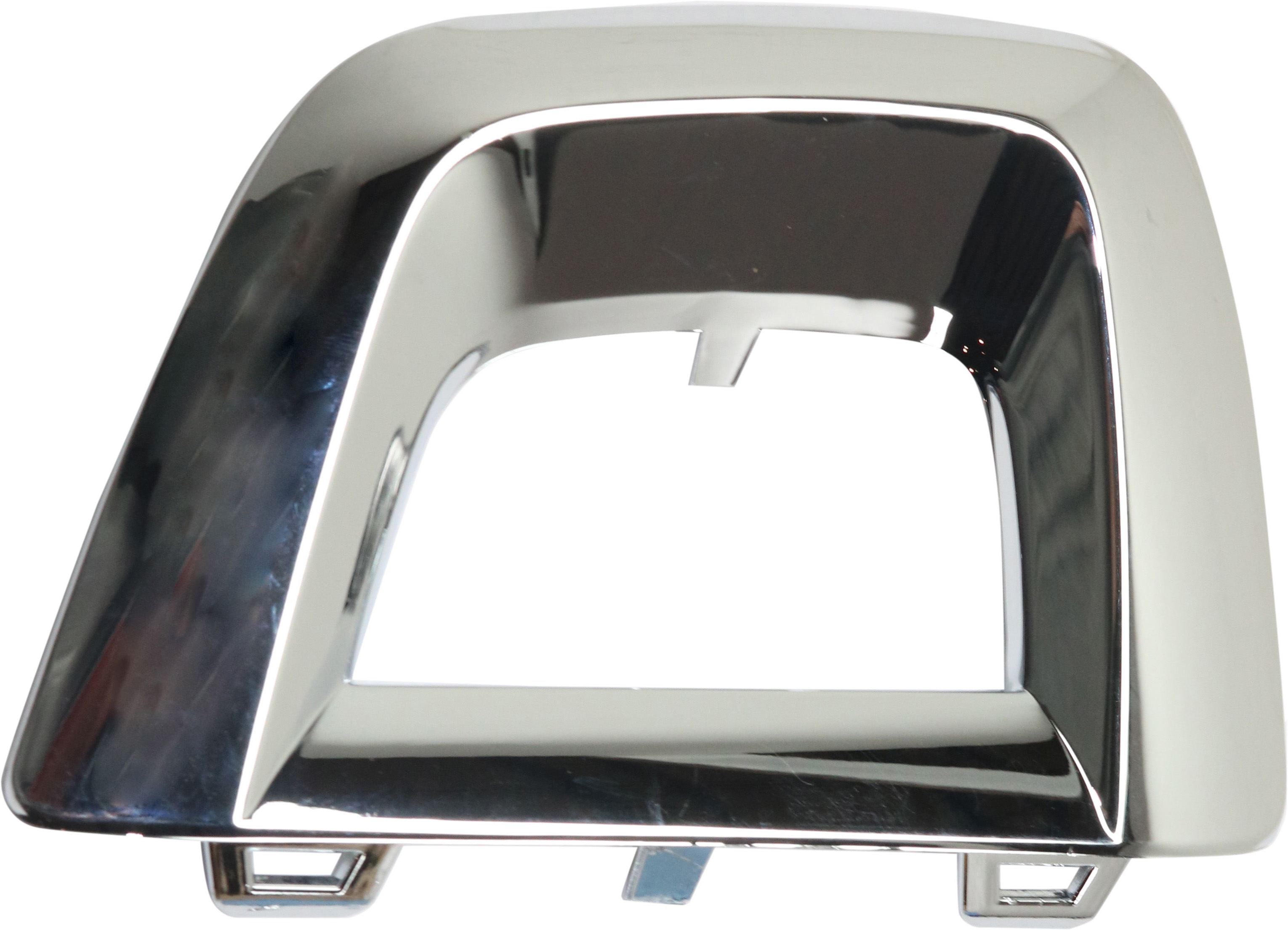 AM GLC300-16-19 FRONT BUMPER MOLDING LH Outer Chr w AMG Package w o Night Package Coupe 17-19 SUV SKU RM01610020 Partslink MB1046146 OEM 2538855900