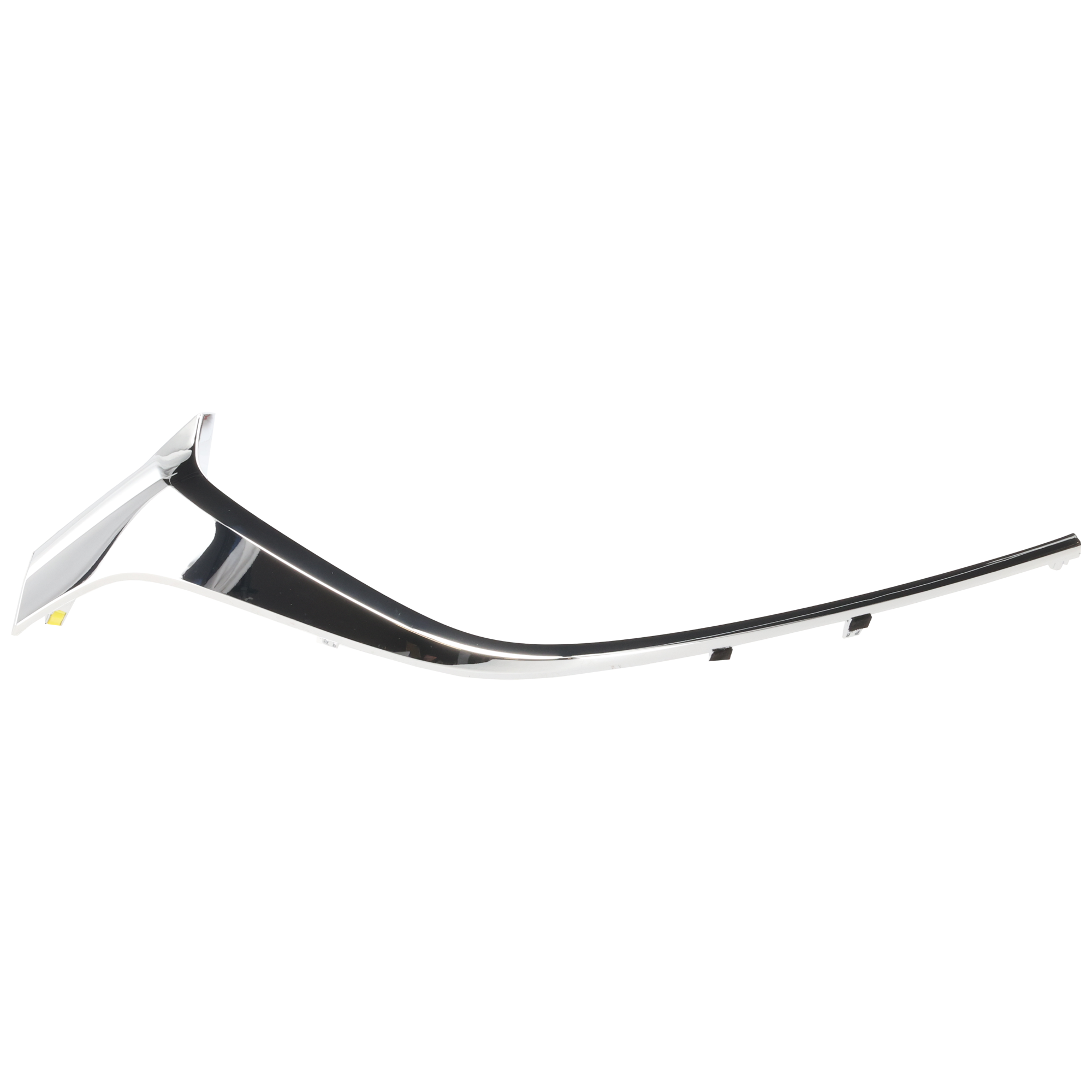 AM CX 3-16-22 FRONT BUMPER MOLDING RH Center Chrome CAPA SKU RM01610025Q Partslink MA1213103C OEM D10J507J0C