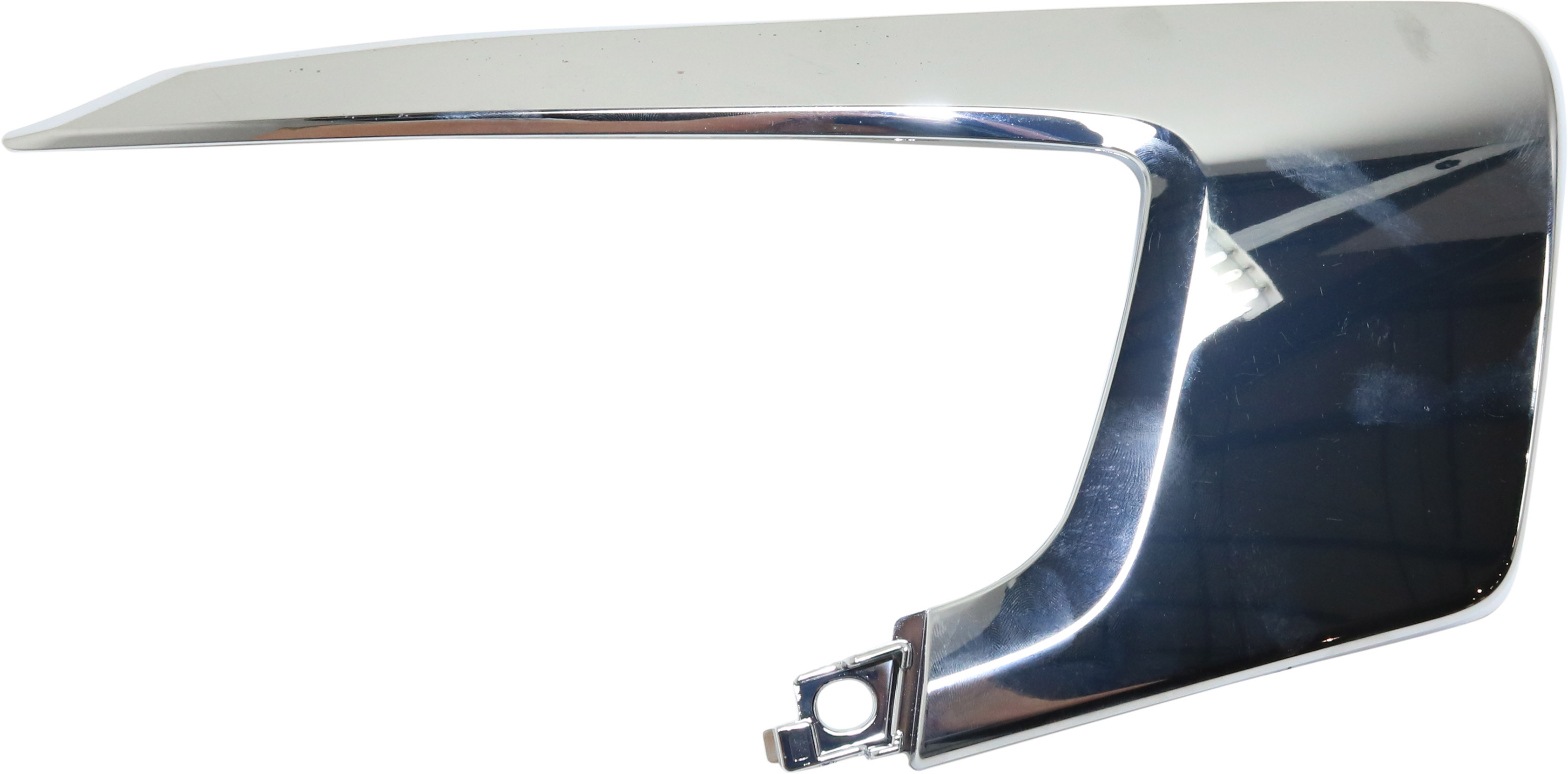 AM OUTLANDER SPORT RVR 16-19 FRONT BUMPER MOLDING RH Upper Garnish Chrome SKU RM01610031 Partslink MI1047101 OEM 6407A170