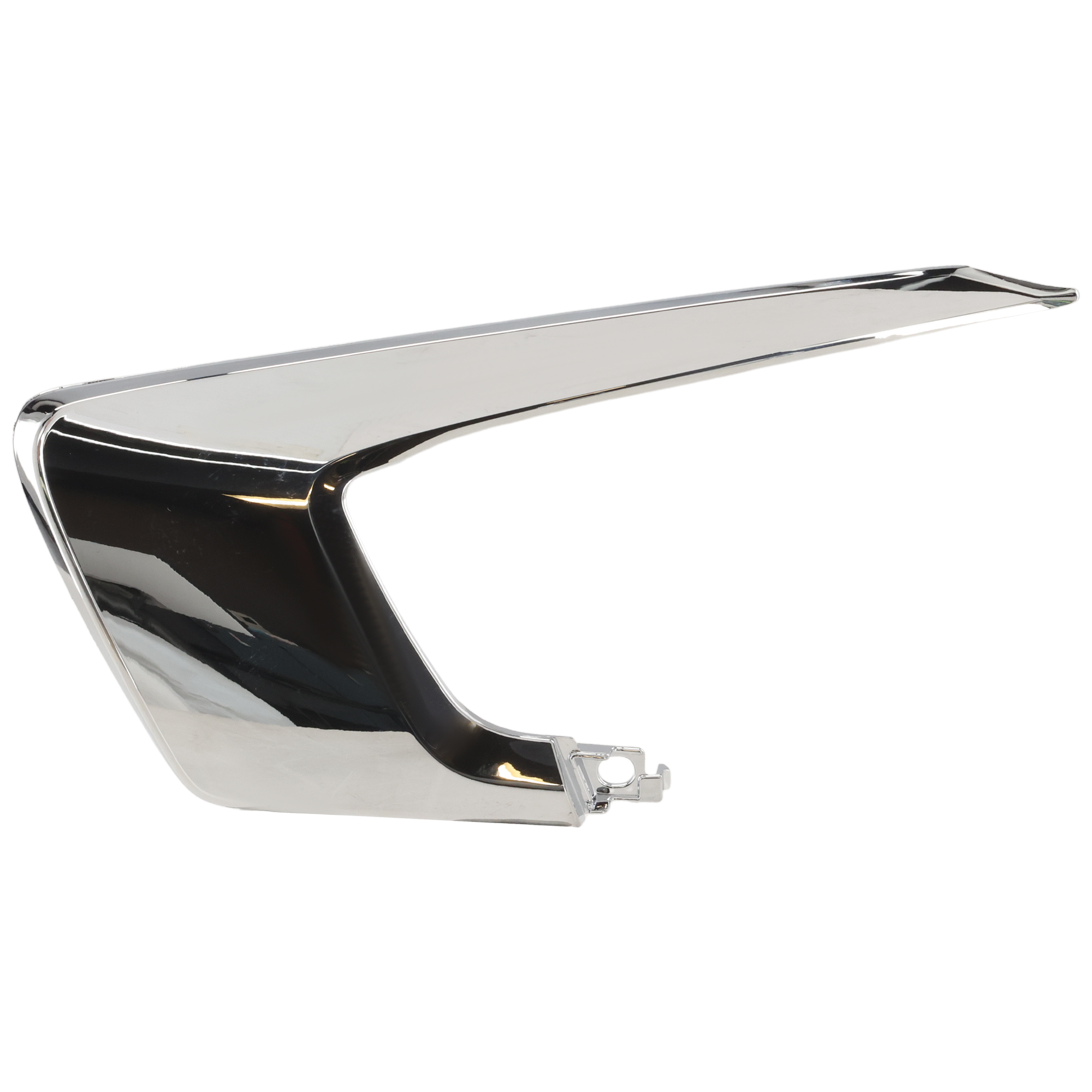 AM OUTLANDER SPORT RVR 16-19 FRONT BUMPER MOLDING LH Upper Garnish Chrome SKU RM01610032 Partslink MI1046101 OEM 6407A169