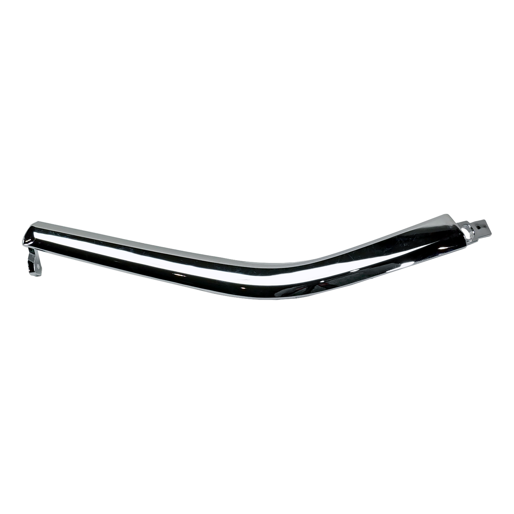 AM OUTLANDER 16-20 OUTLANDER PHEV 18-22 FRONT BUMPER MOLDING RH Upper Garnish Chrome SKU RM01610057 Partslink MI1047106 OEM 6407A142