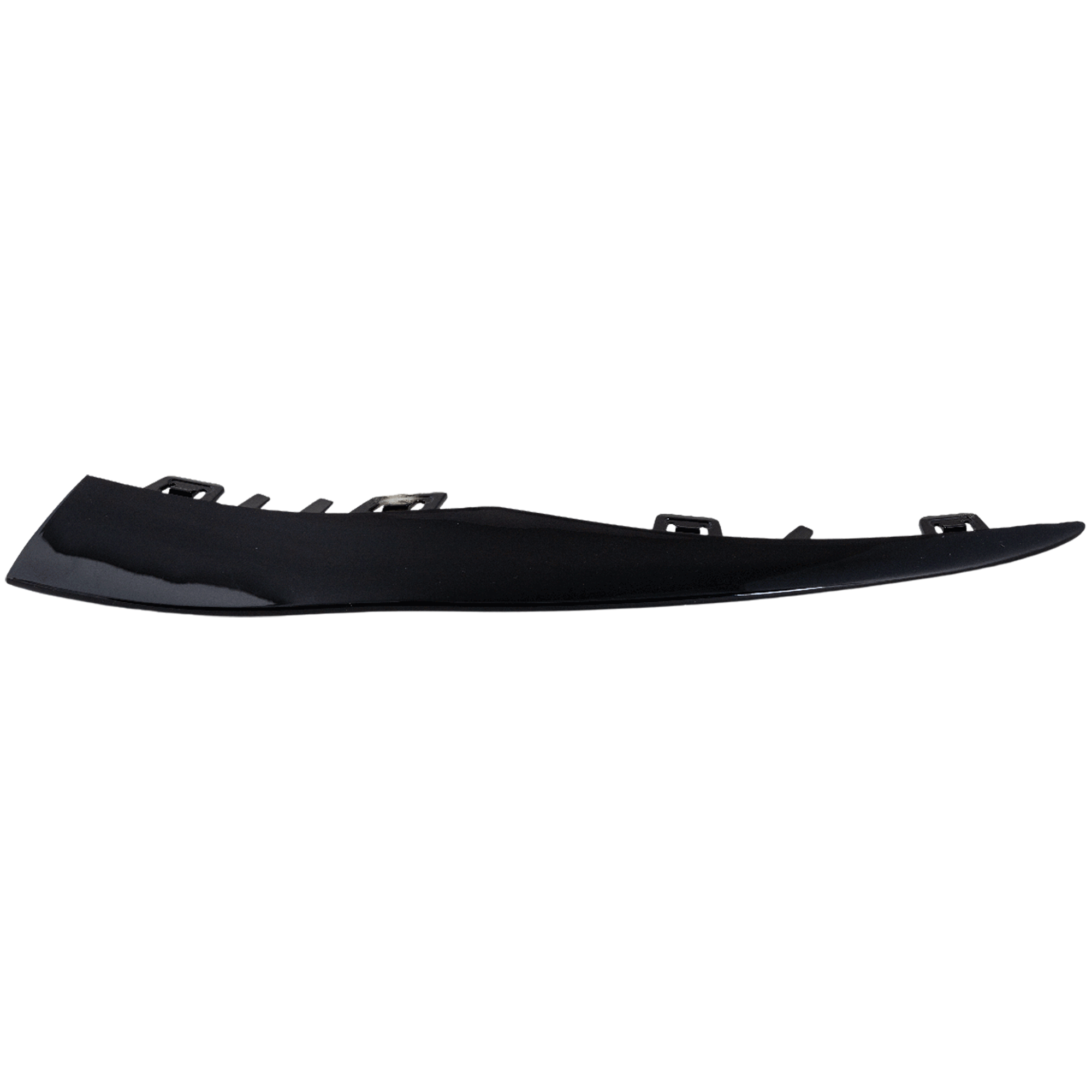 AM C300-19-23 FRONT BUMPER MOLDING RH Outer w AMG Package and Night Package Coupe 19-21 Convertible Sedan SKU RM01610065 Partslink MB1047160 OEM 2058859002