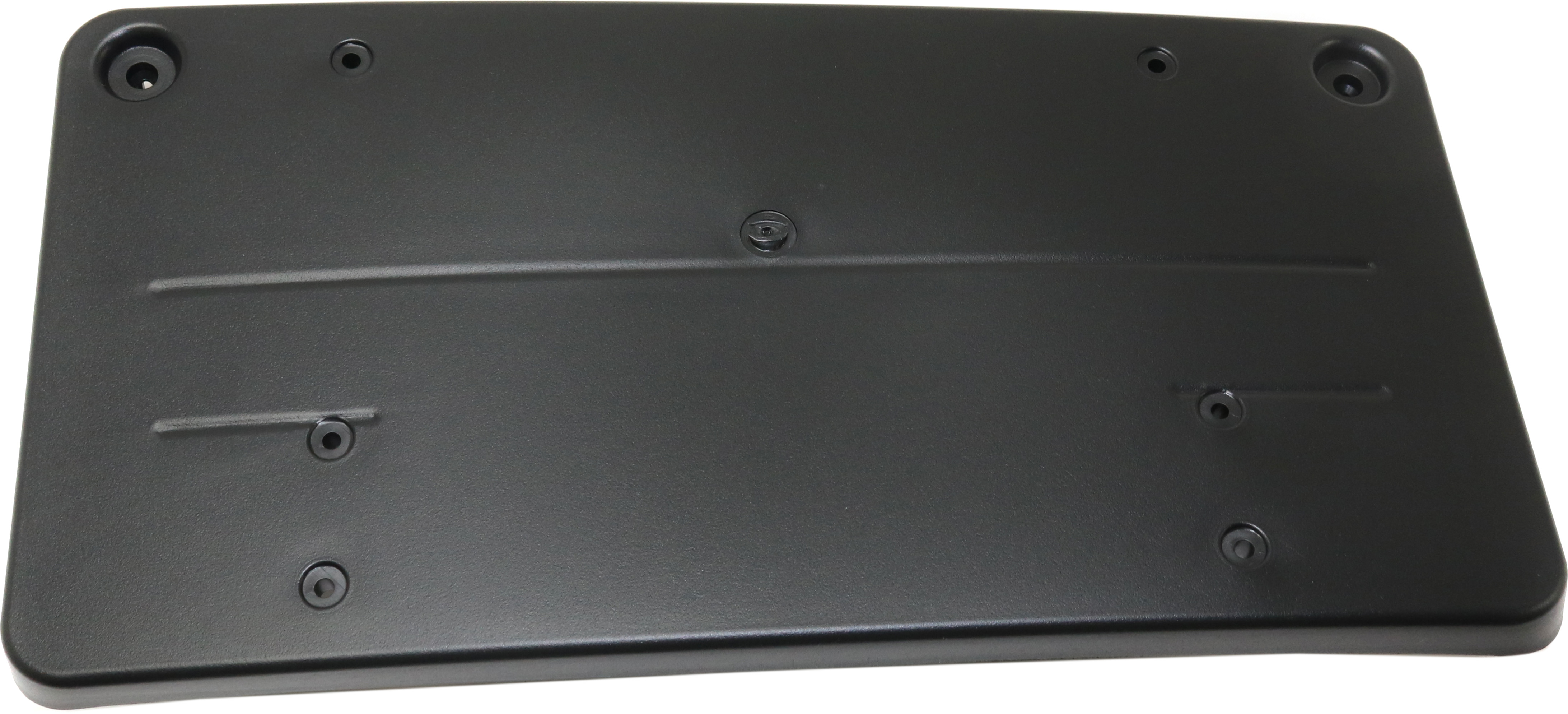 AM GLK CLASS 10-12 FRONT LICENSE PLATE BRACKET Textured Black SKU RM01730001 Partslink MB1068129 OEM 2048171378