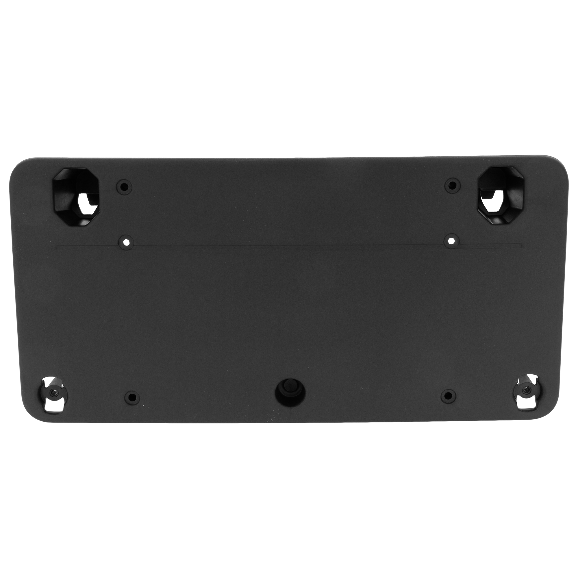AM GLB250 GLB35 AMG 20-23 FRONT LICENSE PLATE BRACKET Textured Black w AMG Styling Package SKU RM01730050 Partslink MB1068166 OEM 2478857203